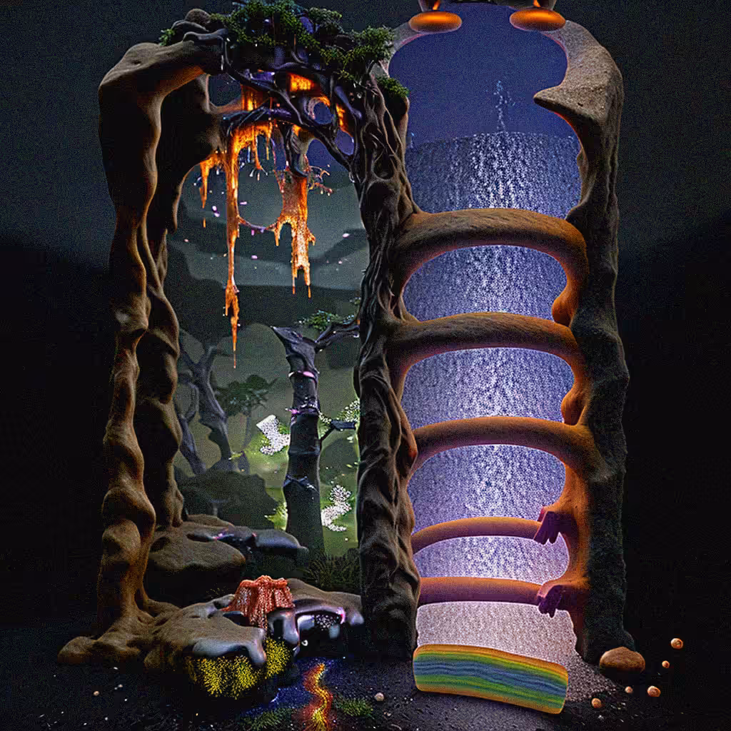Portal to the lost garden