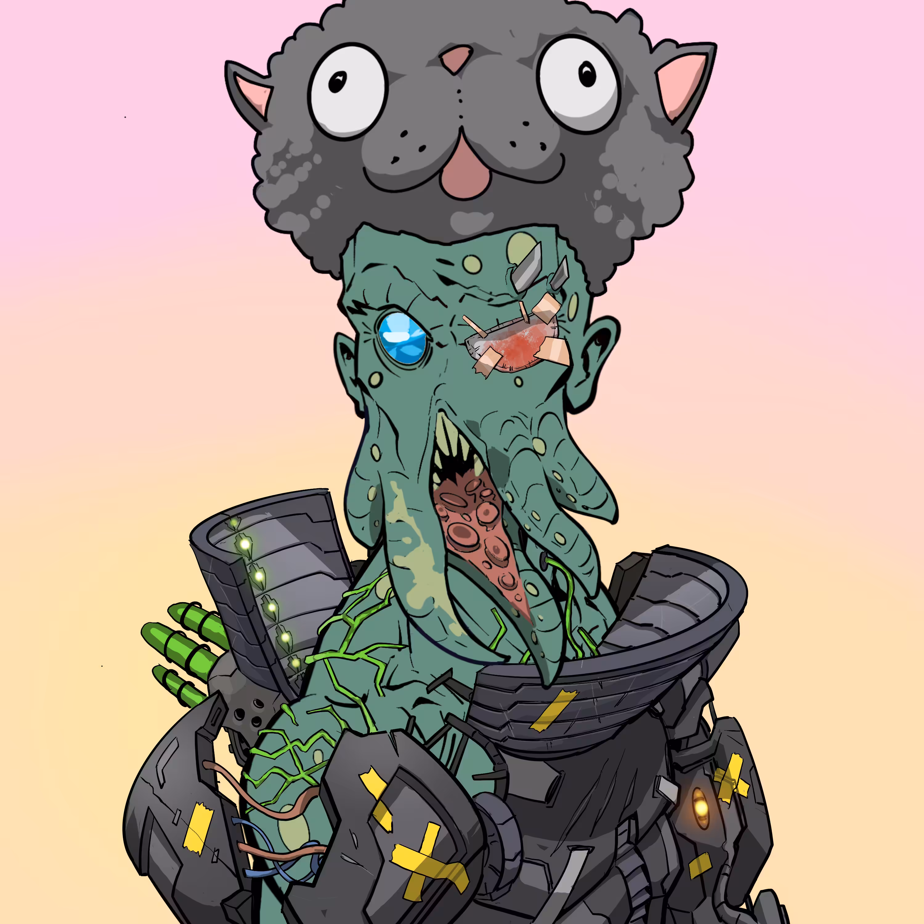 GlieseZombiesPFPs: GlieseZombiePFP #2405