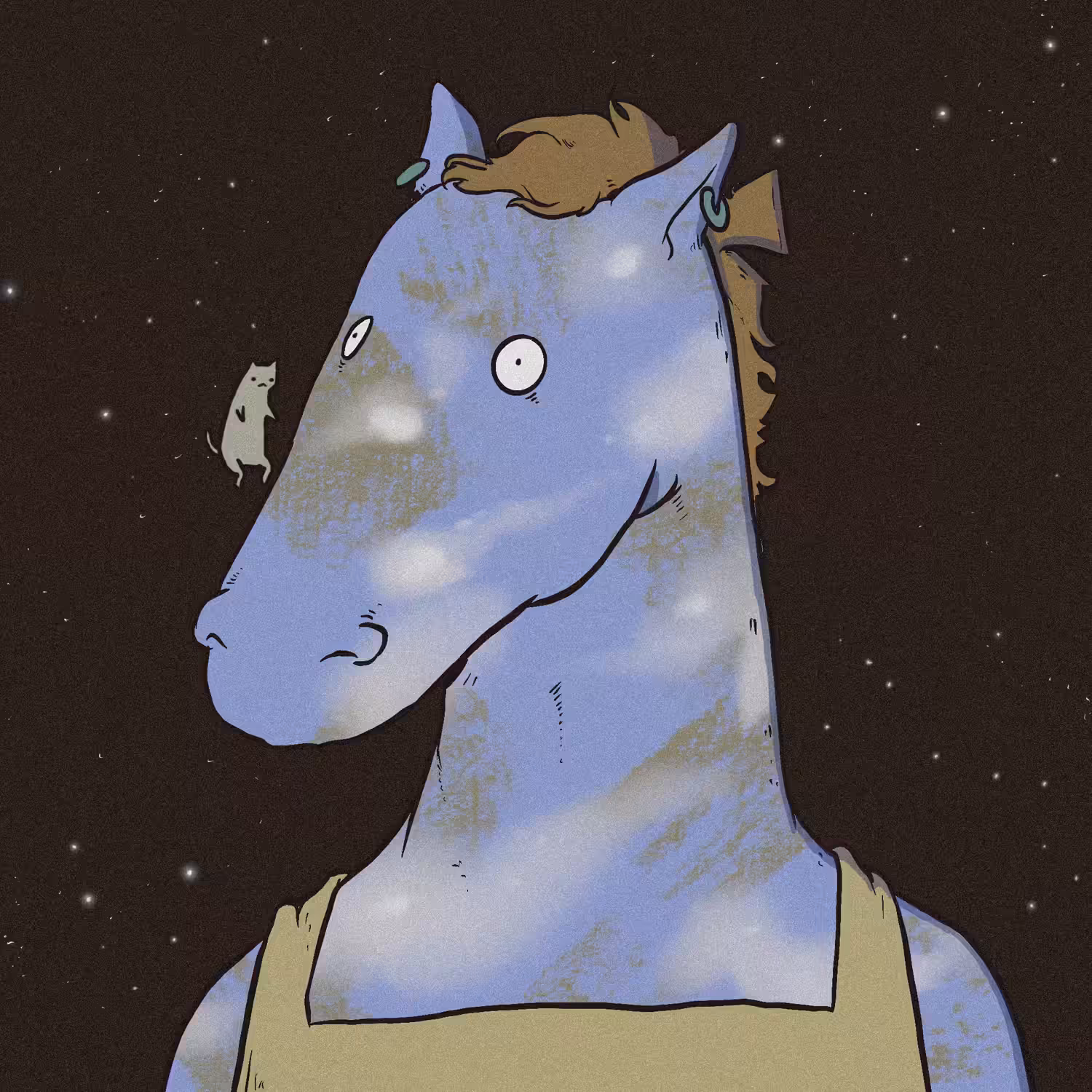 horse head - planet earth