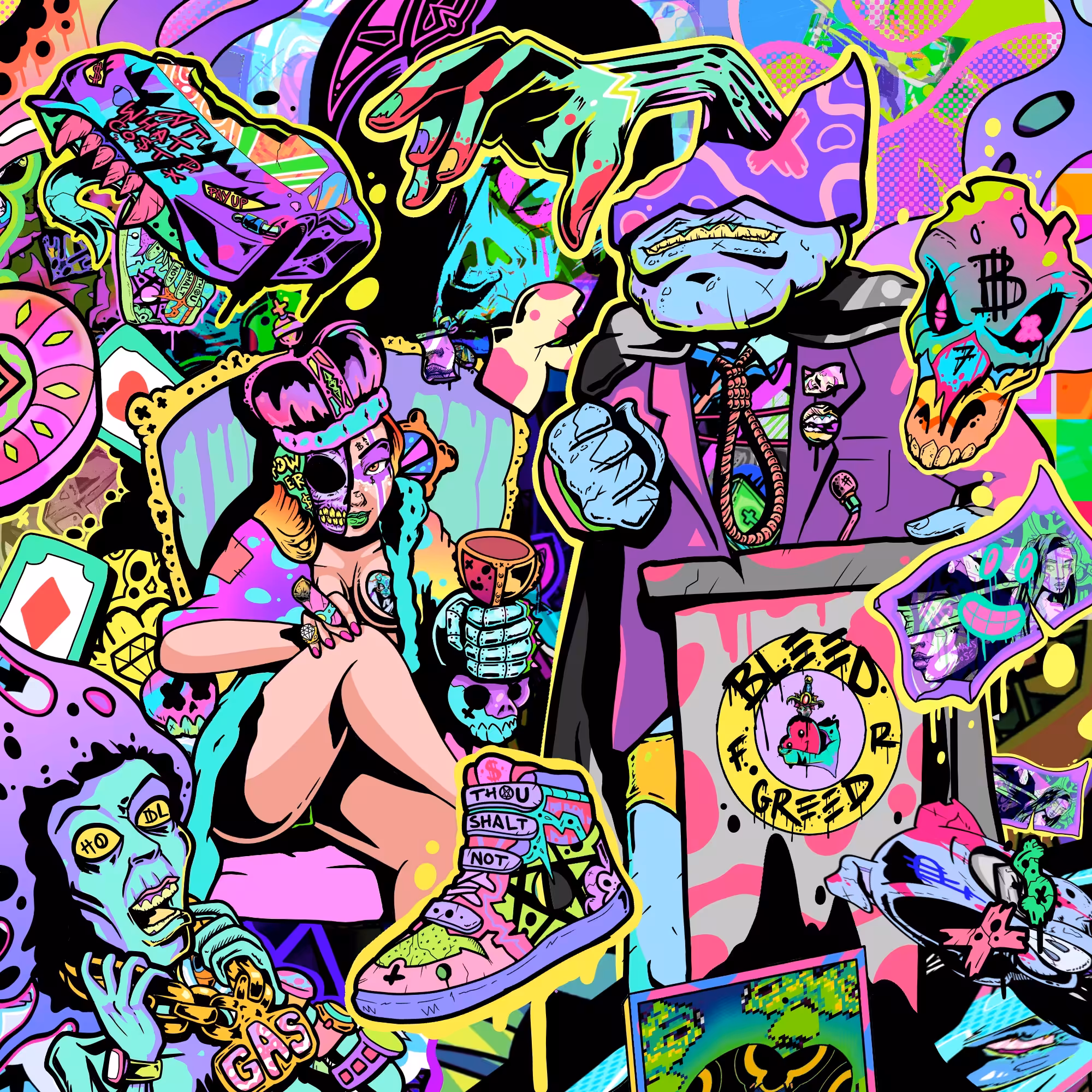 Room II; Covetousness (greed) 