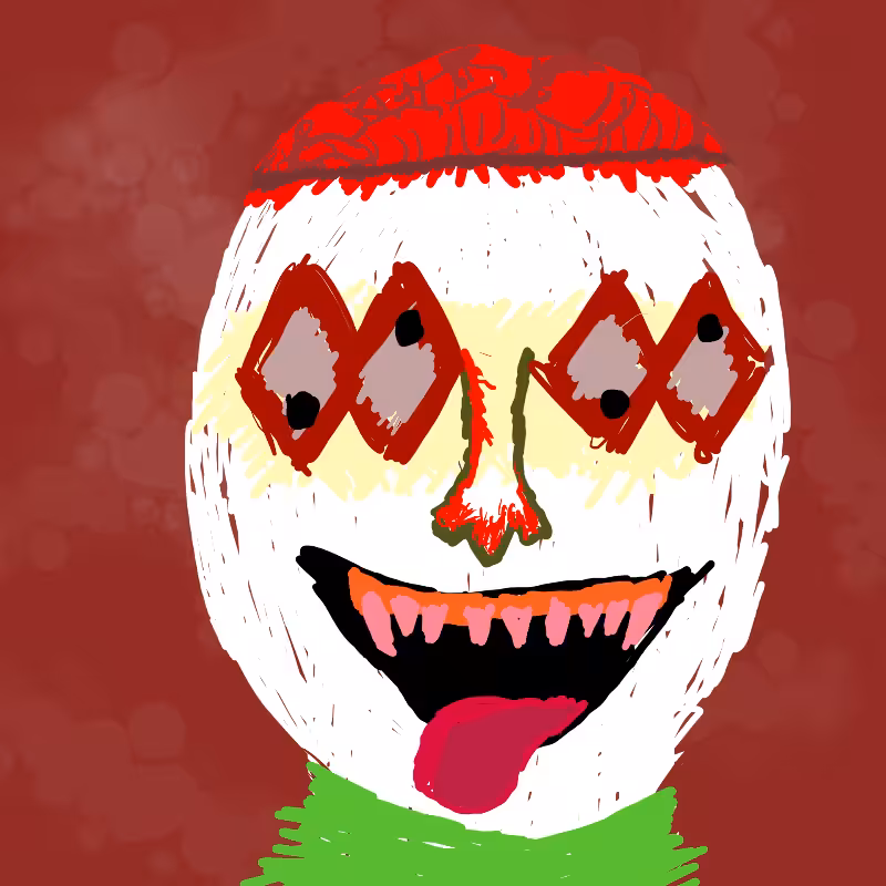 sCARY SNOWMAN #70