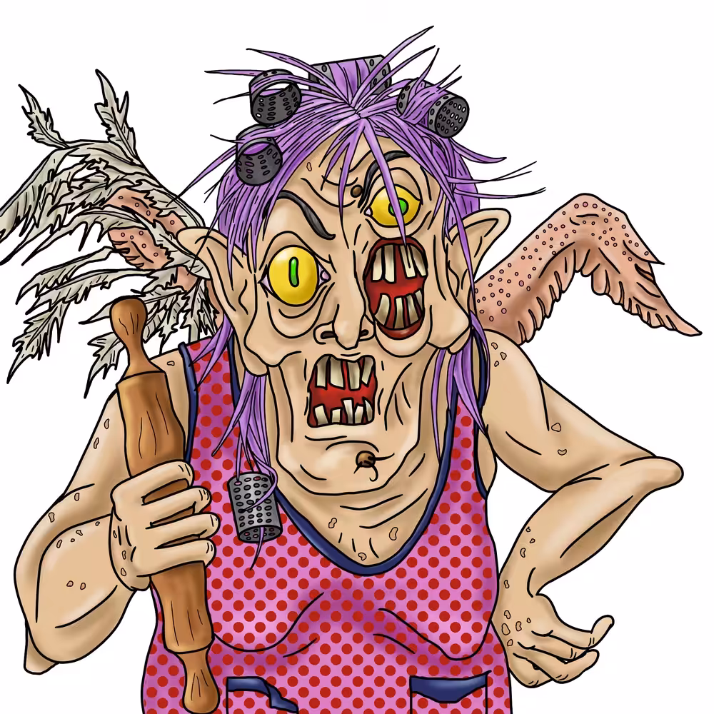 Mutant Mother-in-law "Linda the Horrible"