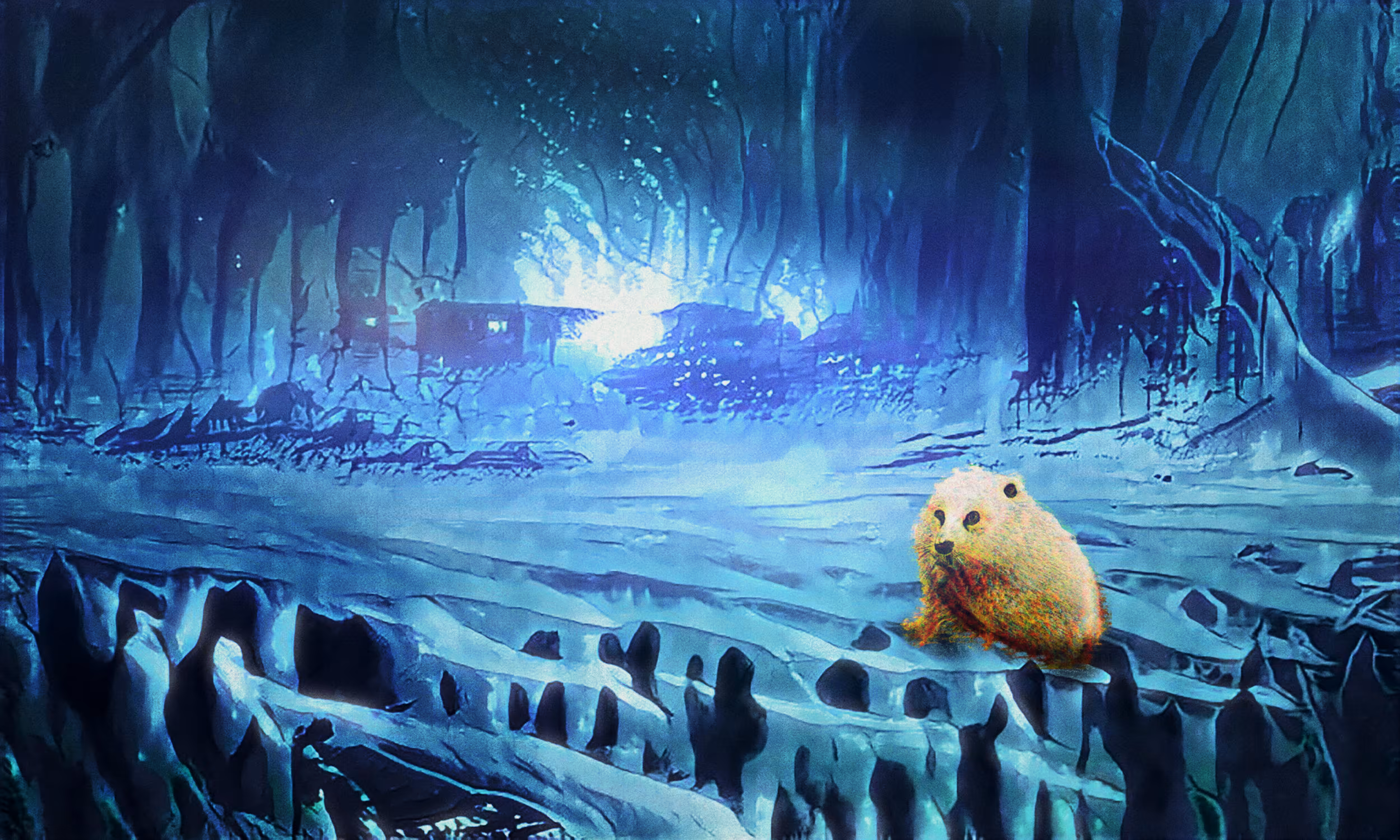 blueiceyellowseal