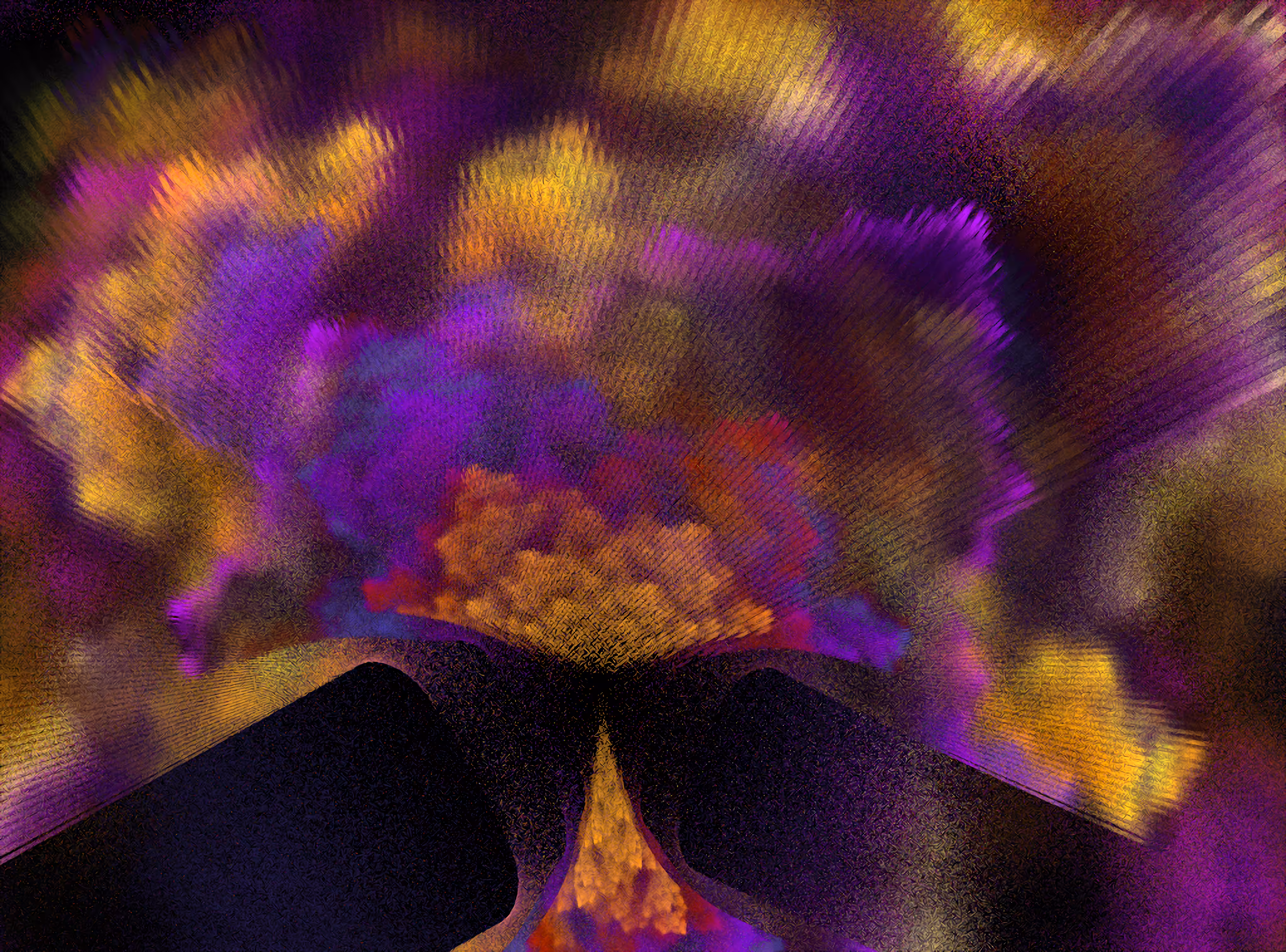 Raw Fractal Series - #150 - Pompeii
