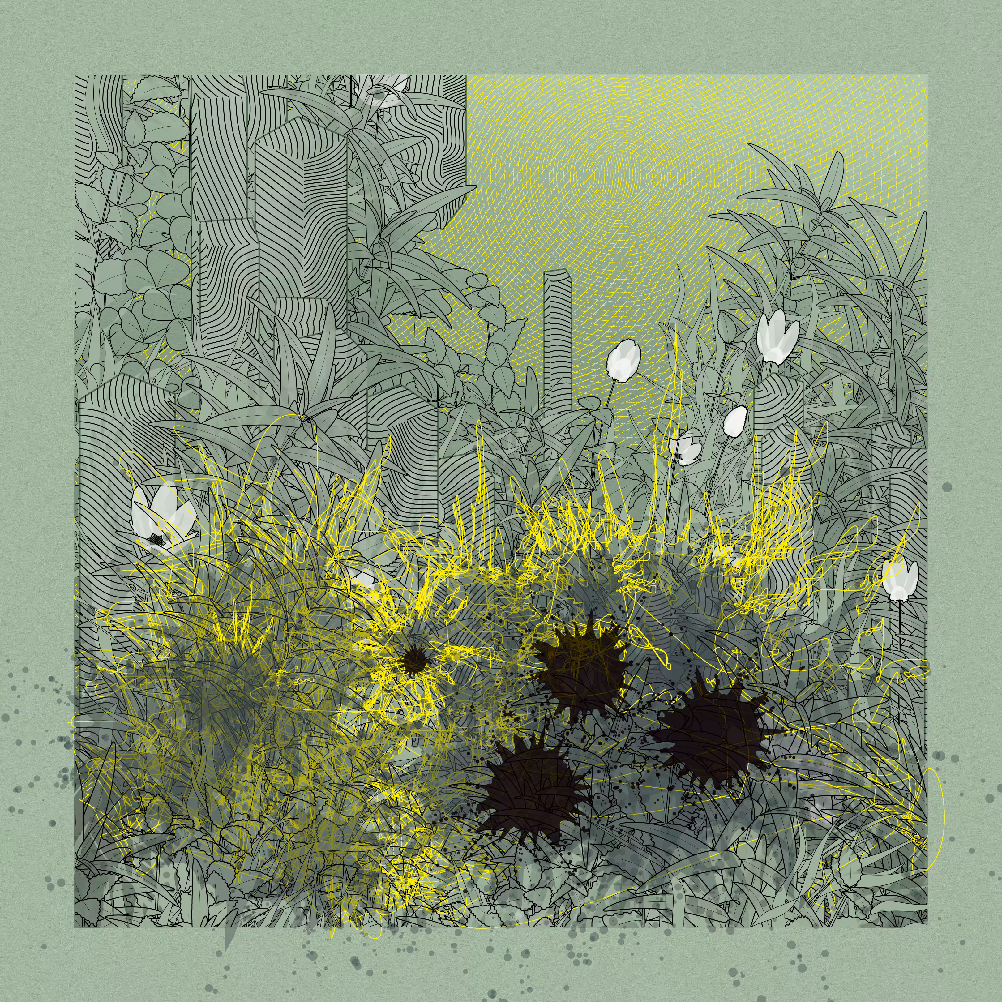 Landscape with Carbon Capture #5201