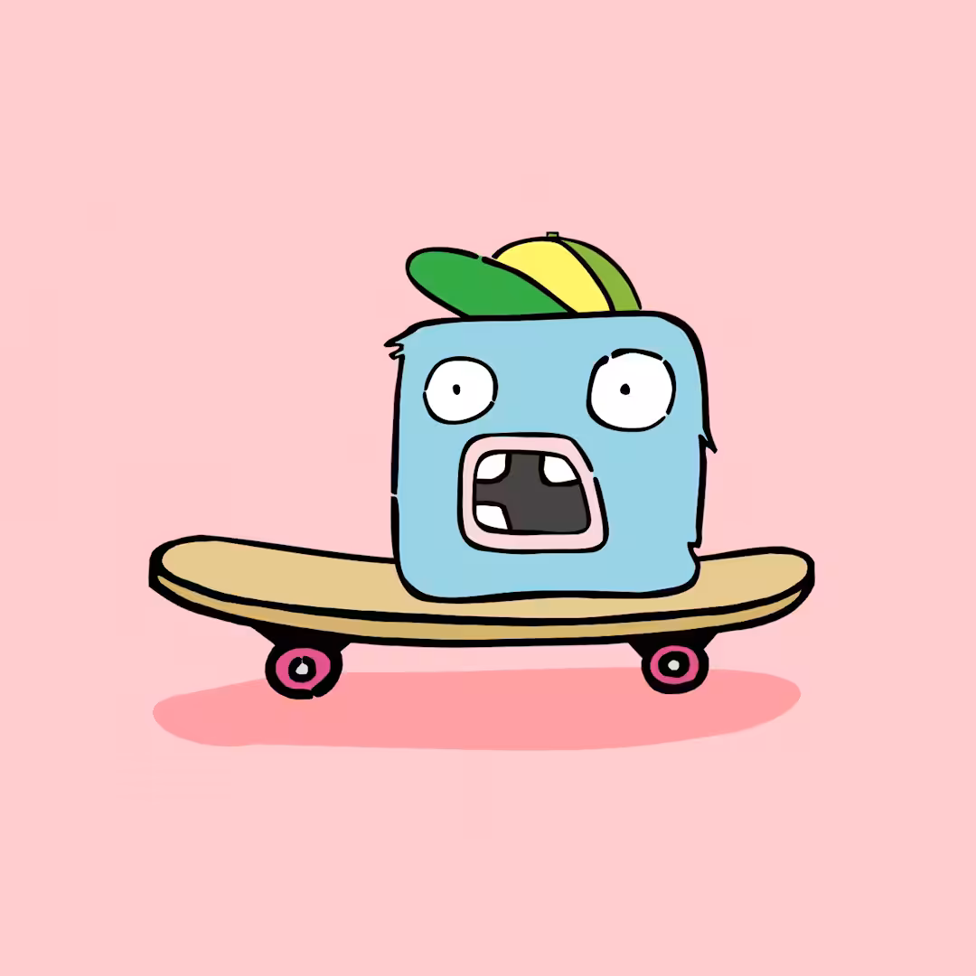 Dinky Odng the Skateboarder