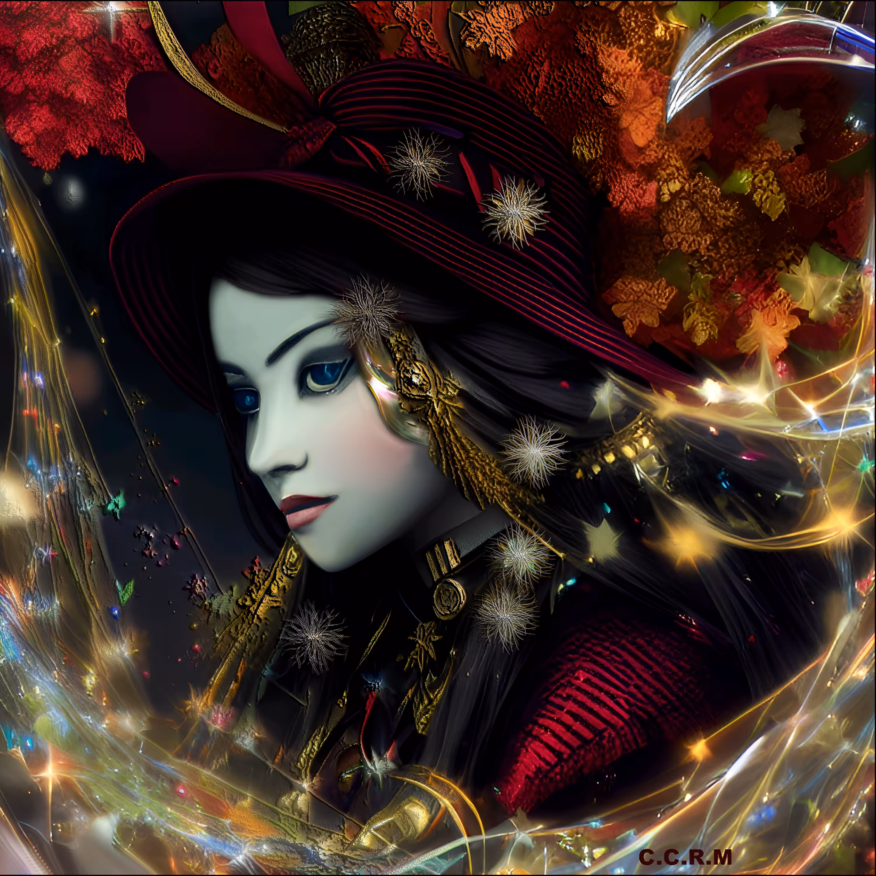 Digiltal  Art Rostros: Belleza Oculta