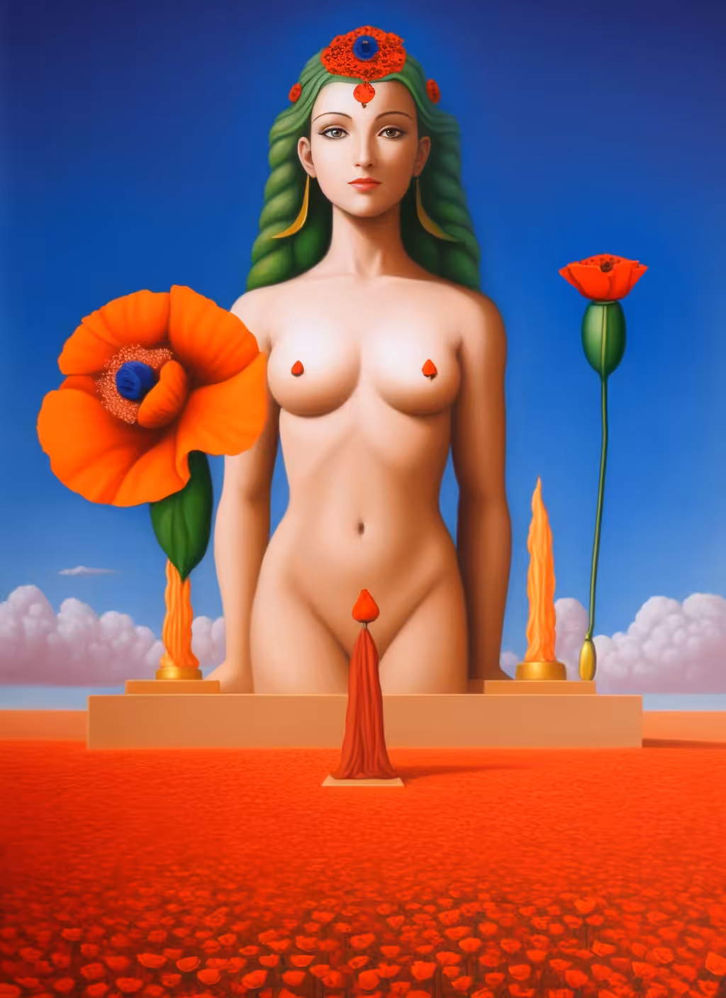 Poppy Goddess №4