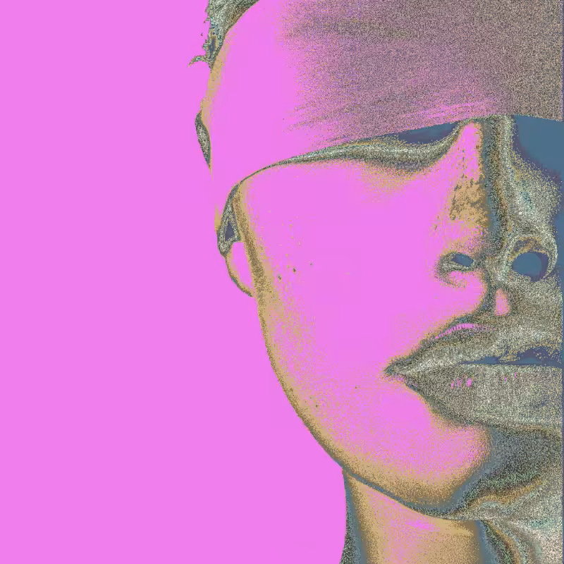 Analog Pixels: Faces #28
