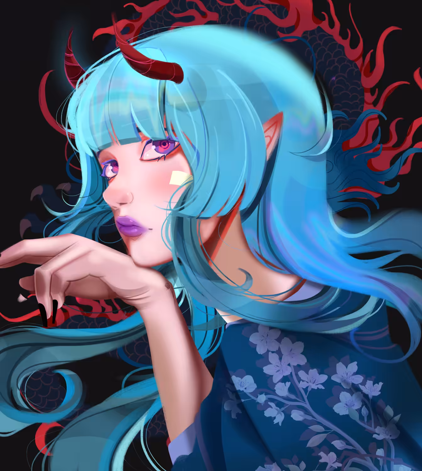 oni *:･ﾟ✧