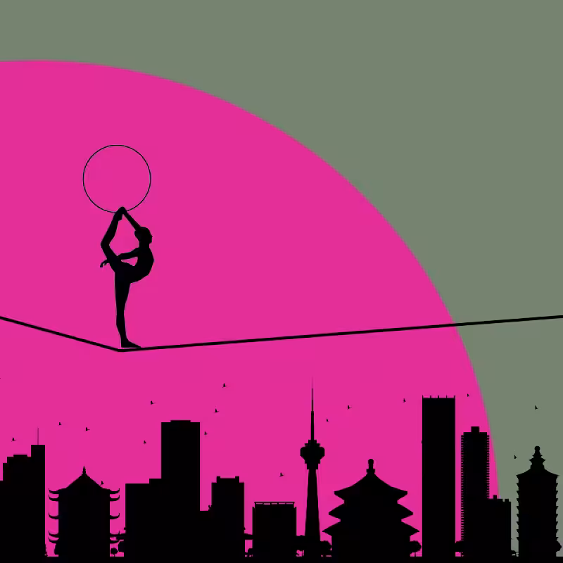 Dancing over the city #26