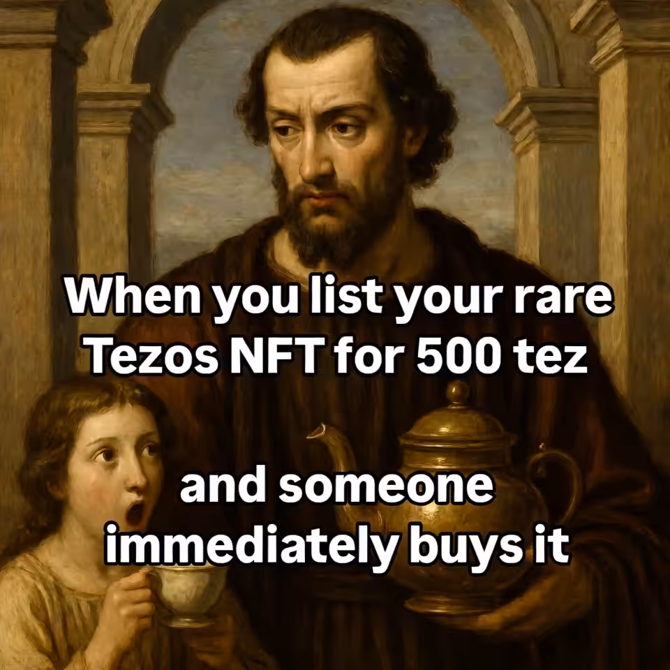 Groked Tez Meme #8