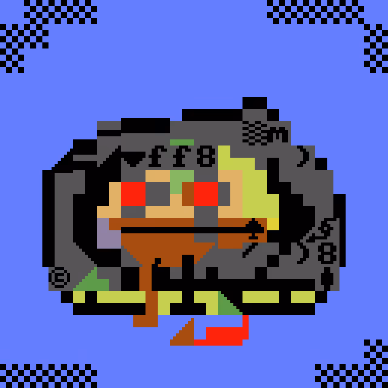 ASCII CrypToadz #185
