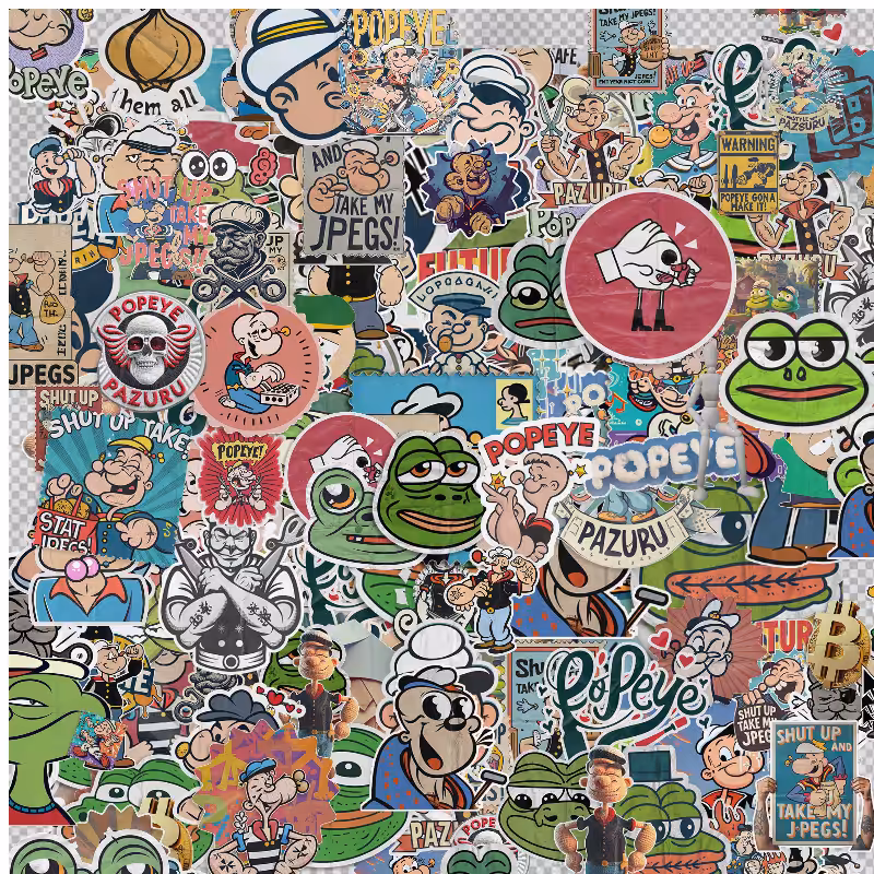 Sticker addict: PEPEYE #5