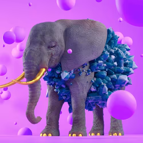 CRYSTAL ELEPHANT