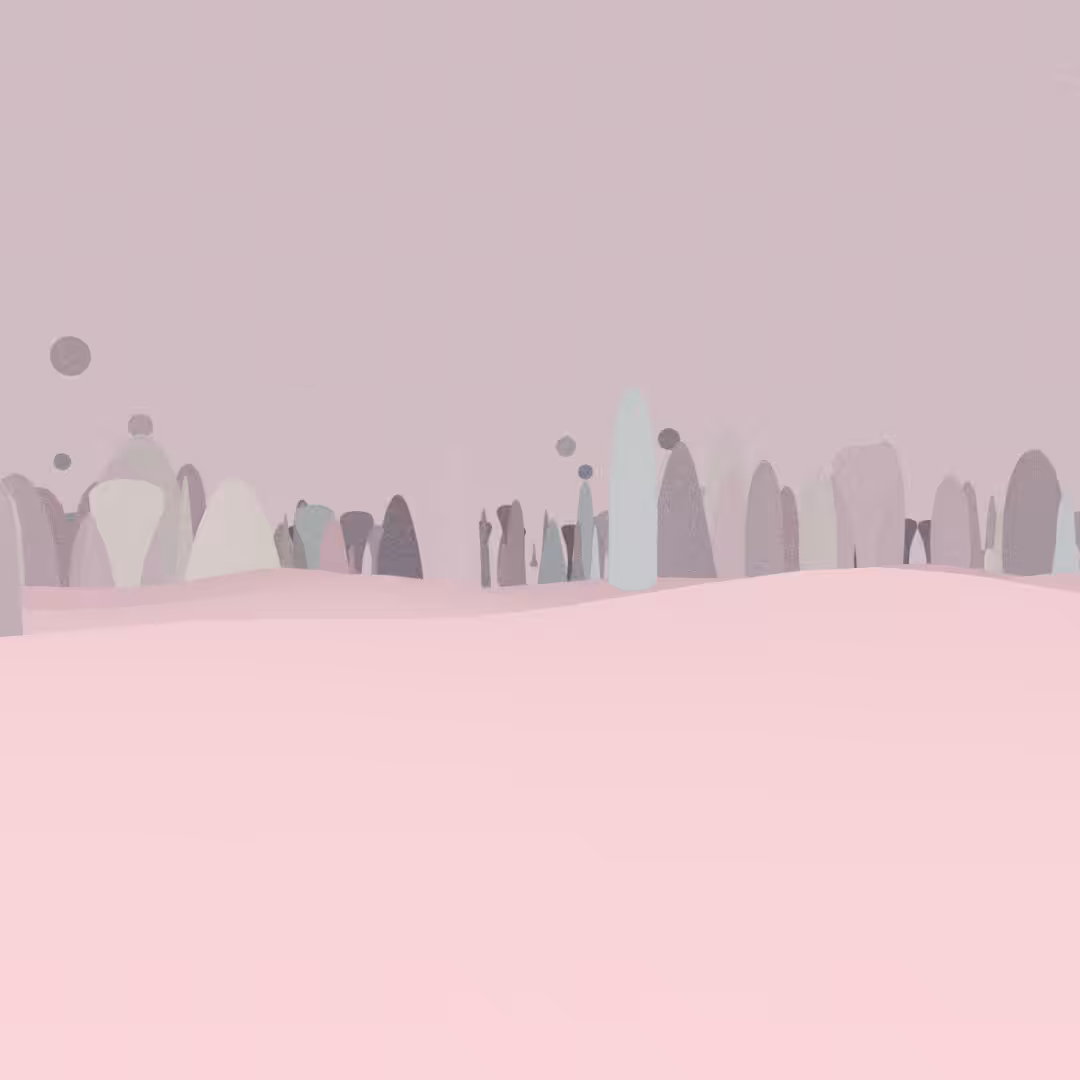 Abstract Environment - Planet Postcard  #7