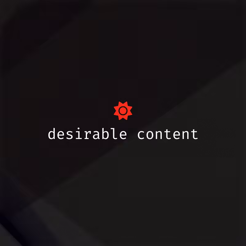 desirable content #37