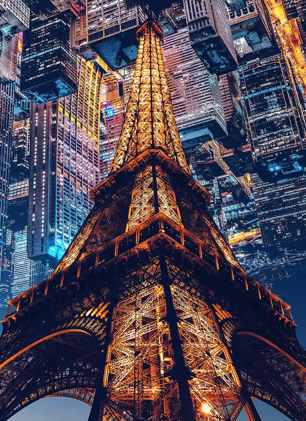 ǝpᴉsd∩ uʍop (Unique perspective of The world).