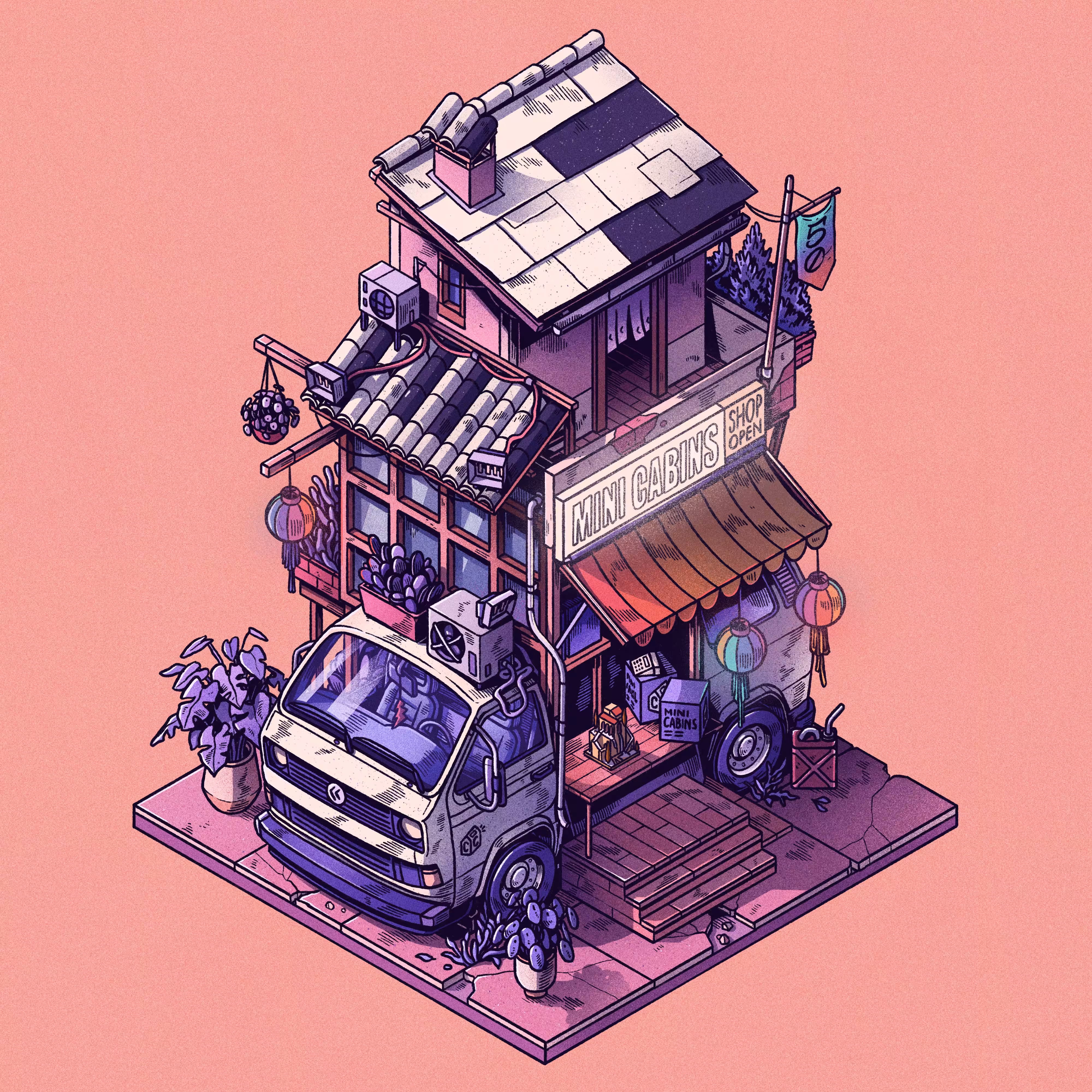 Curious Cabins #50: Caravan #697