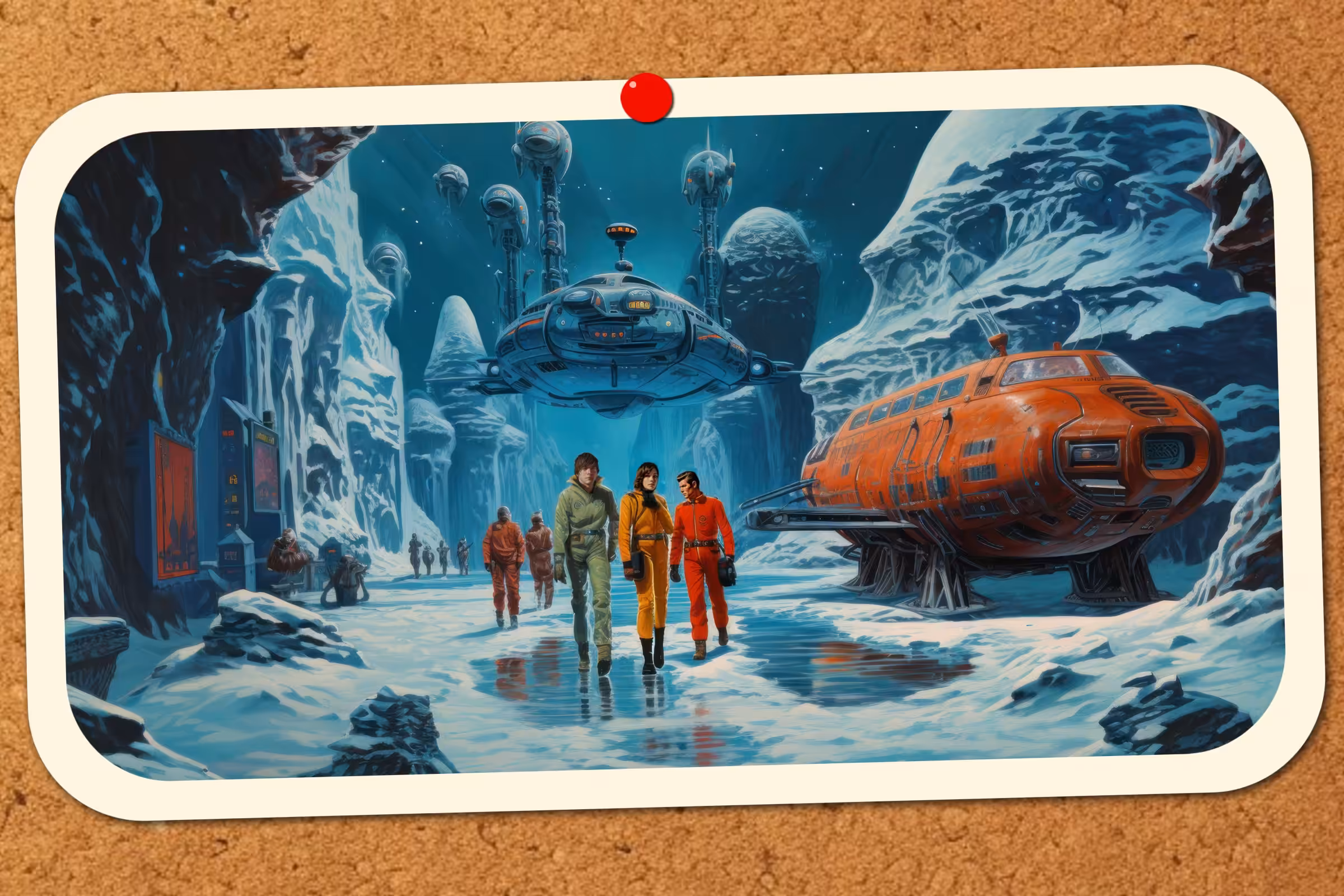 Wish You Were Here: Summer 2023: Glacial Grandeur: Unveiling Europa's Frozen Charms