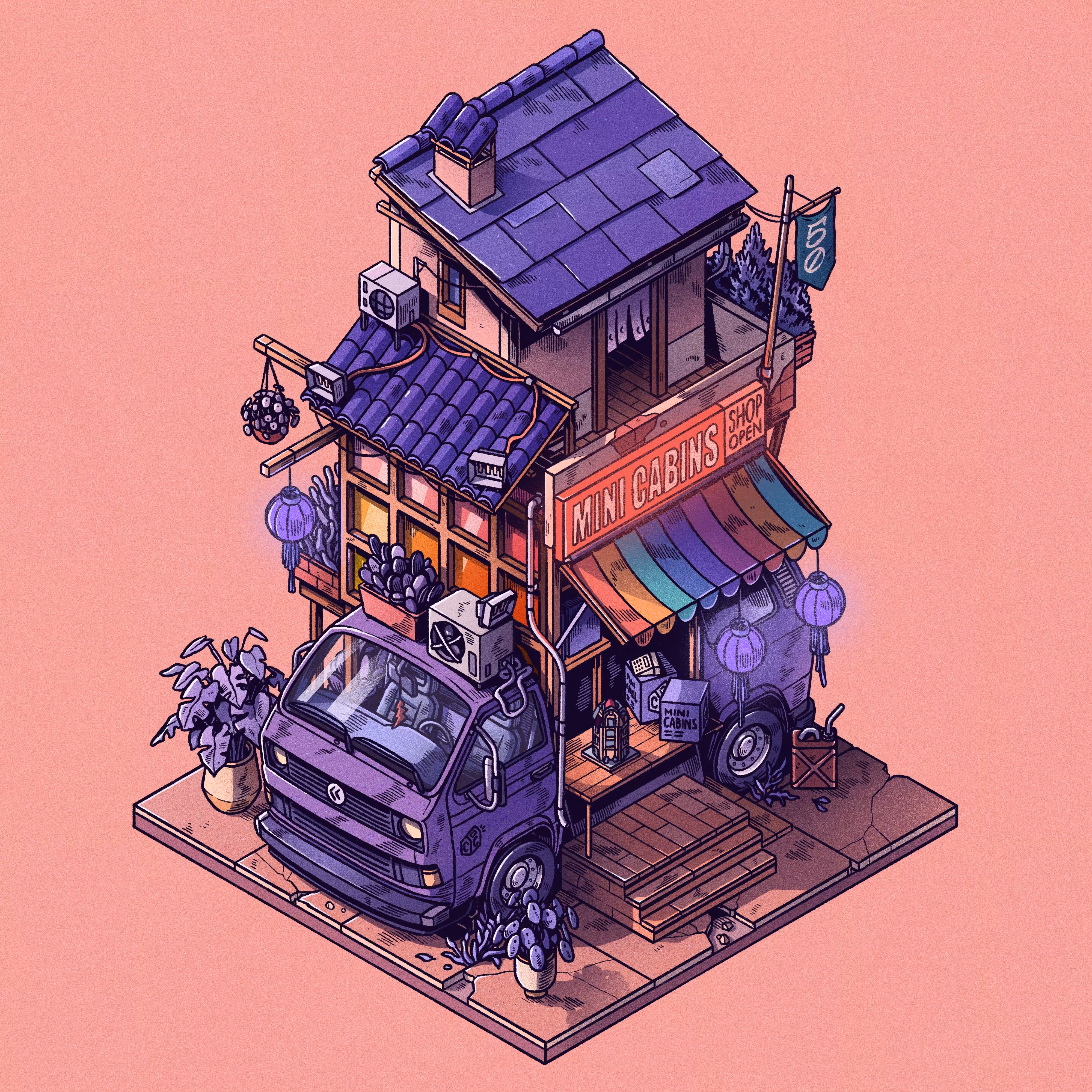 Curious Cabins #50: Caravan #213