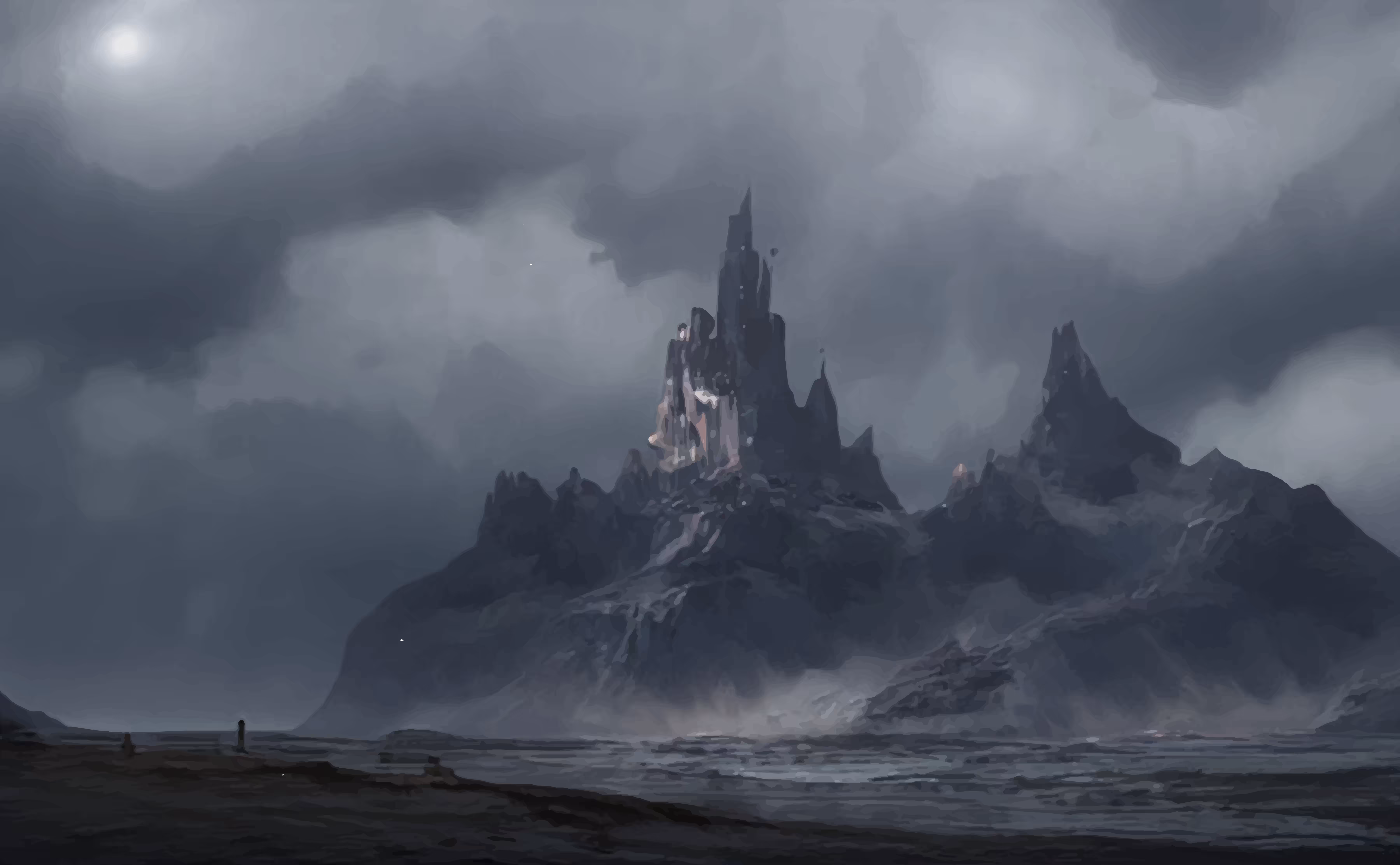 Dark crystal castle