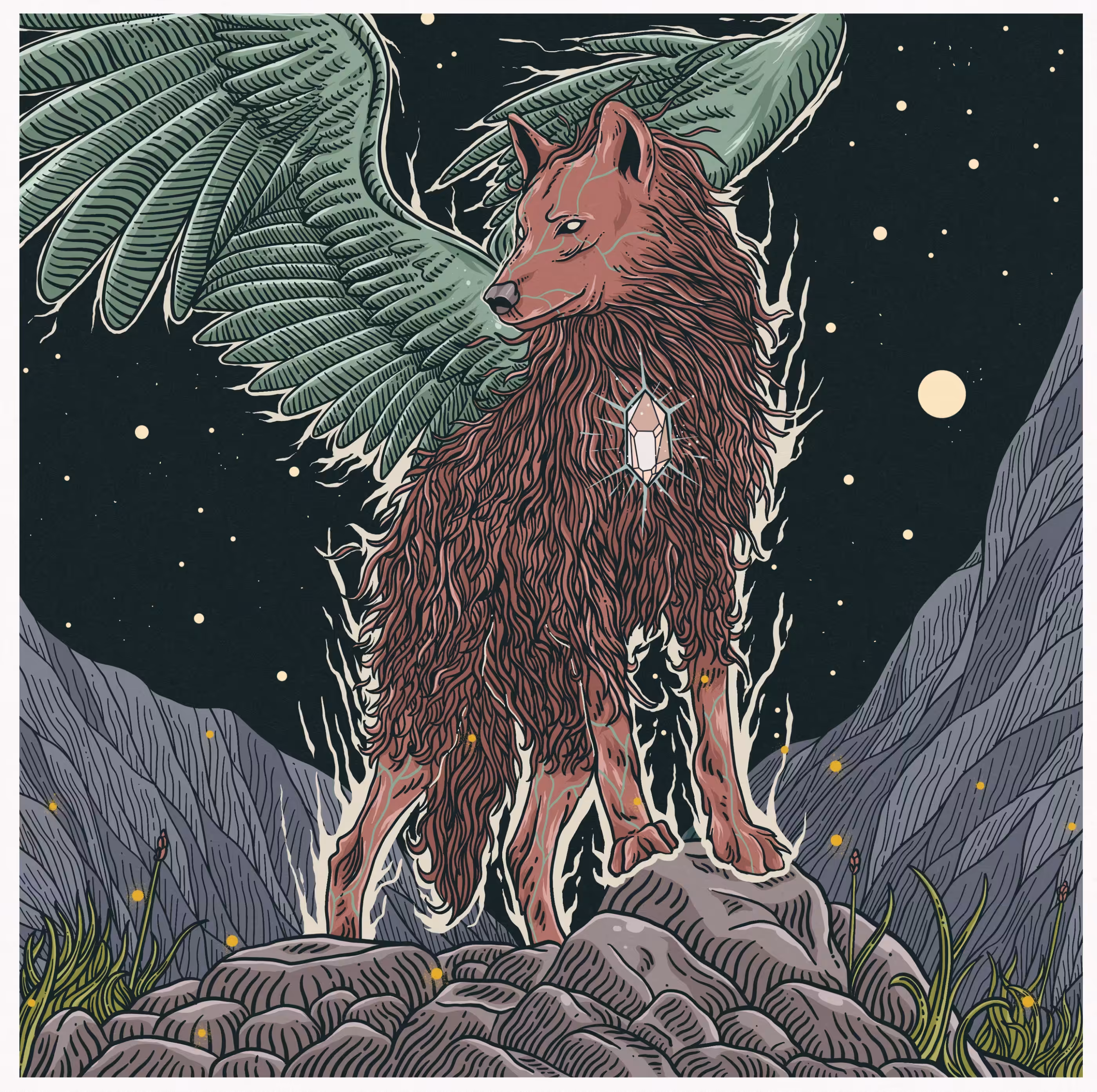 The Winged Wolf