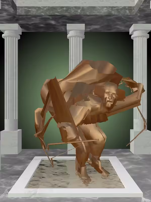 HeavenComputer: The Sneaky Old Bronze Man #2591