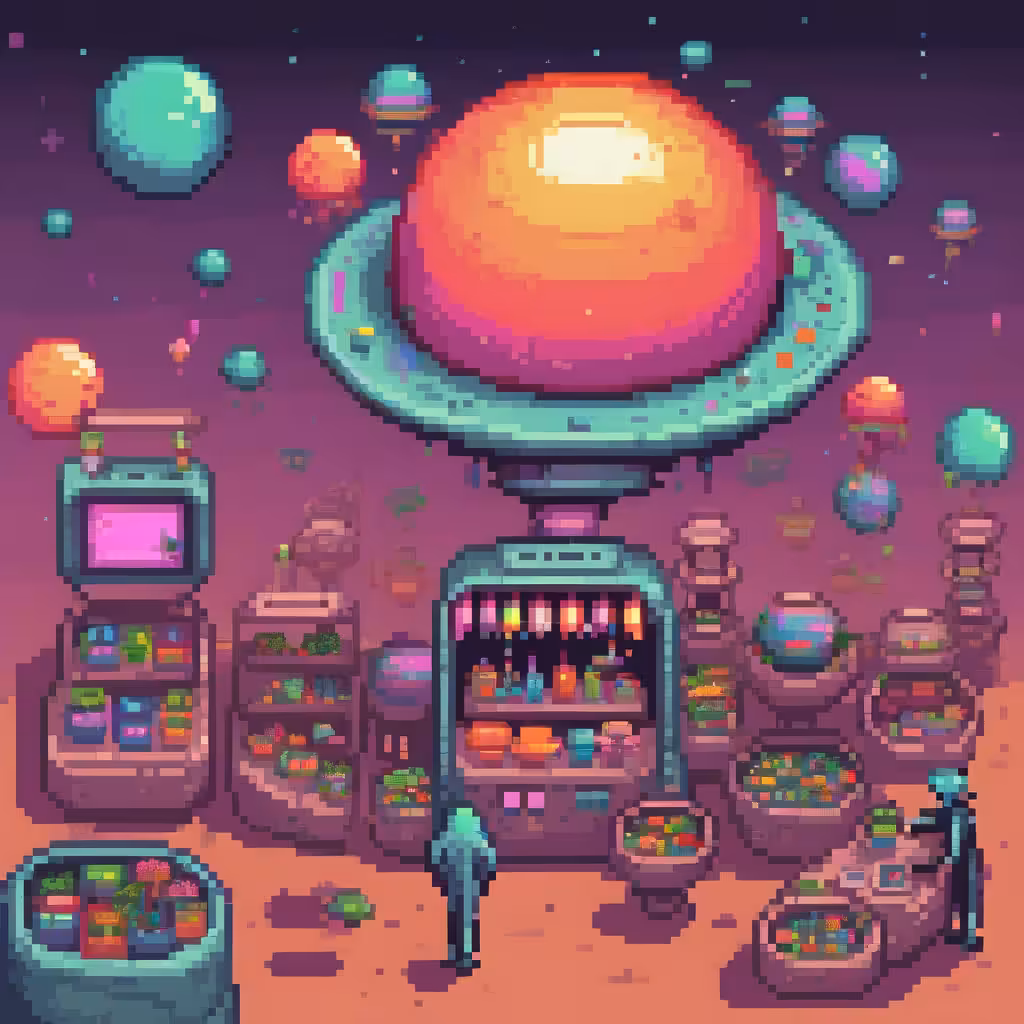 Spaceman Market #1