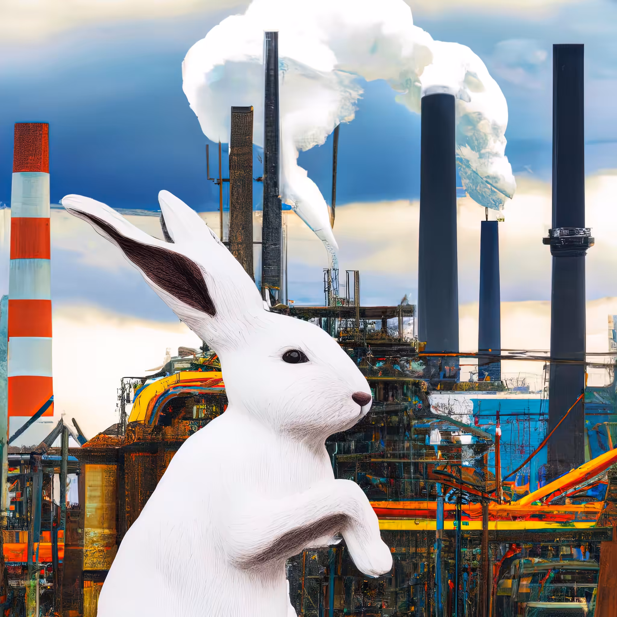 RABBIT TAKEOVER: Snowball