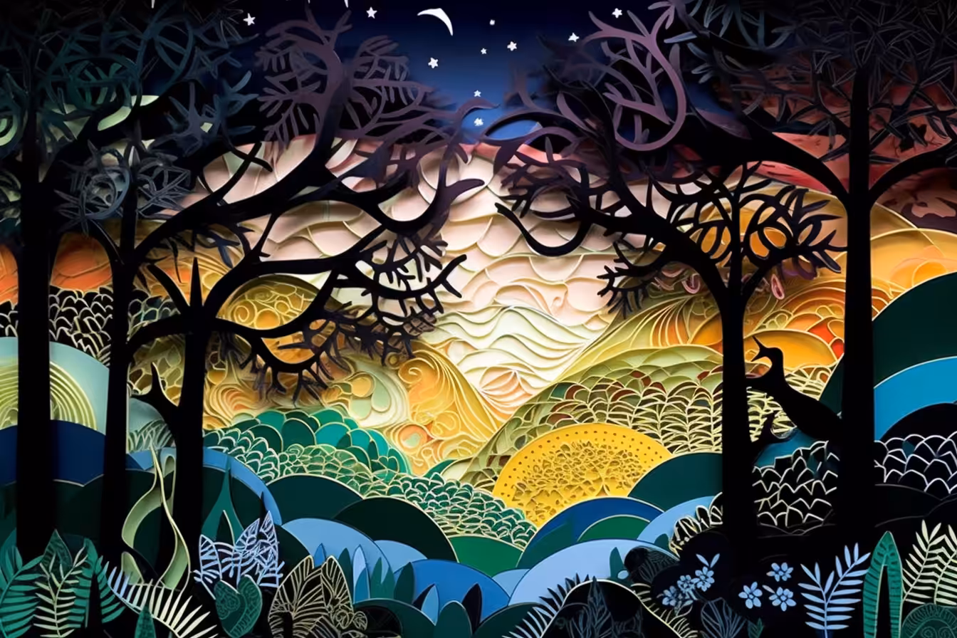 FILIGREE LANDSCAPES #110