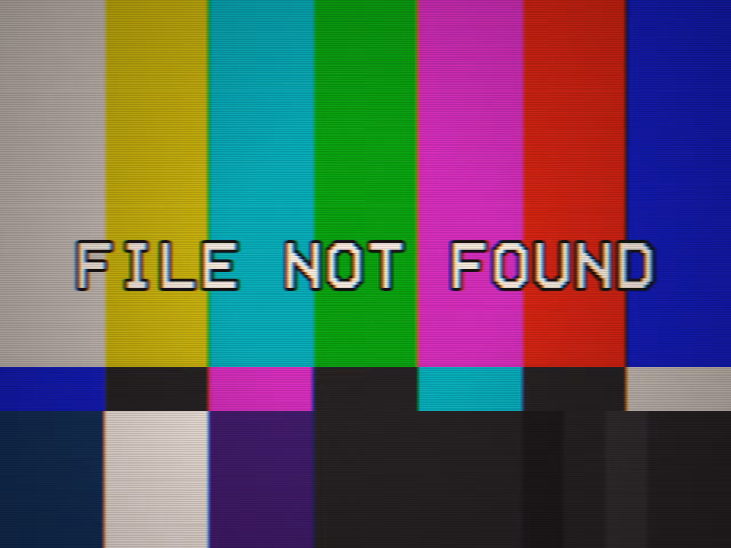 FILE NOT FOUND