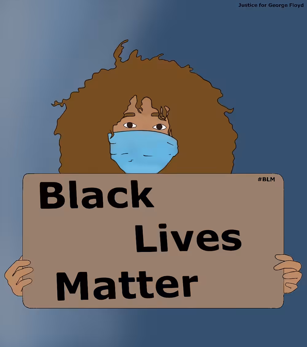 / JUSTICE FOR GEORGE FLOYD /