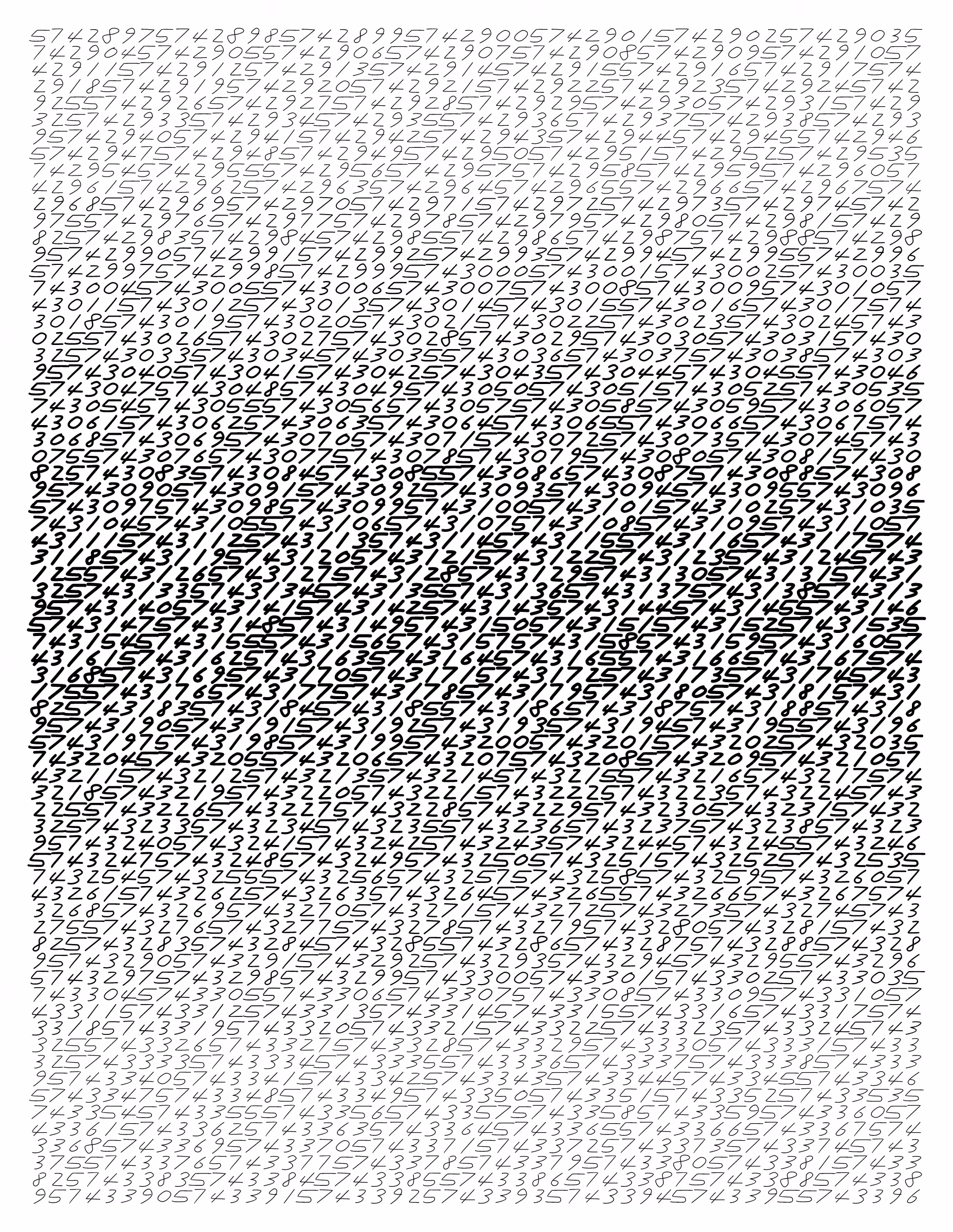 Endless (5,607,250 to Infinity) #443