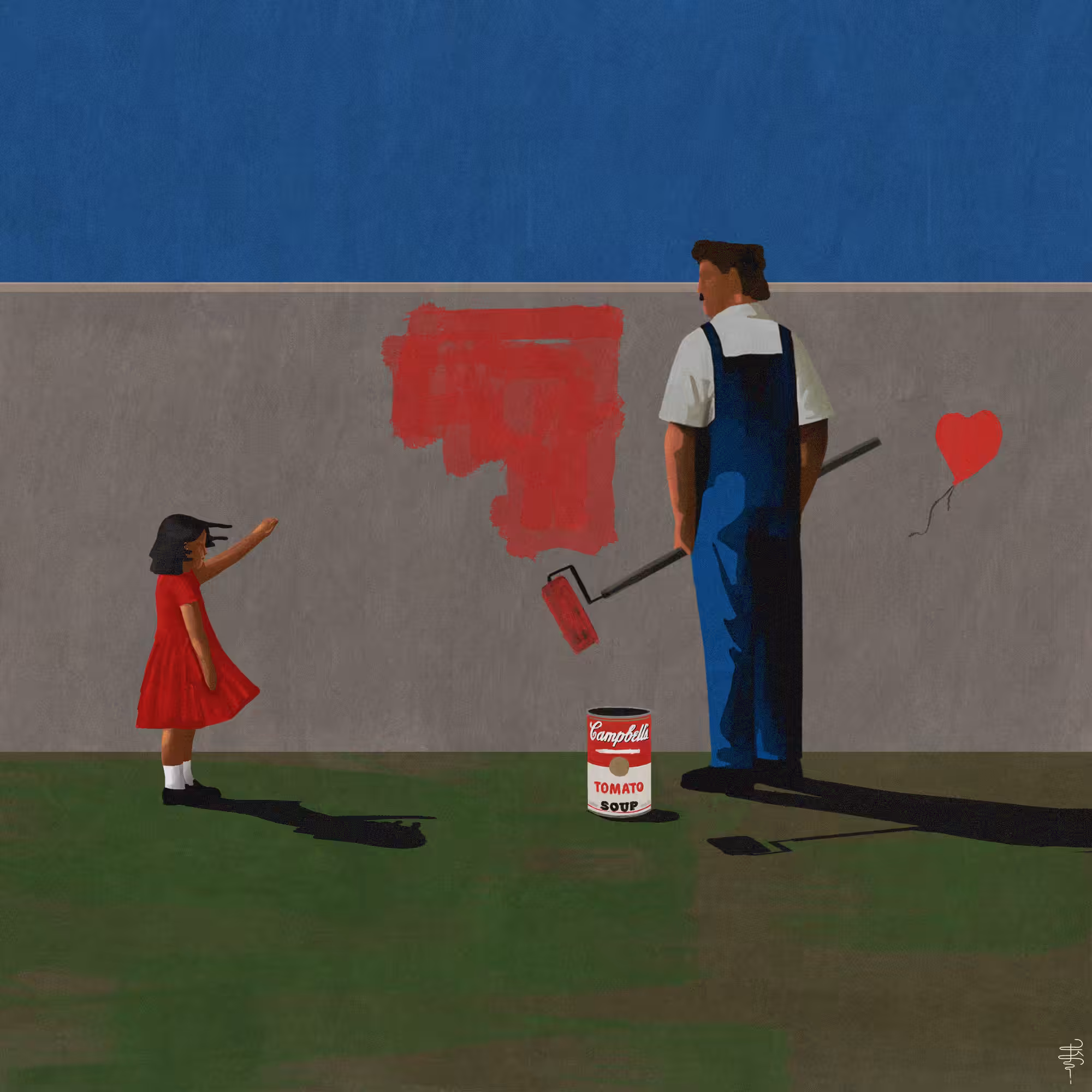 girl with balloon & possibility 
