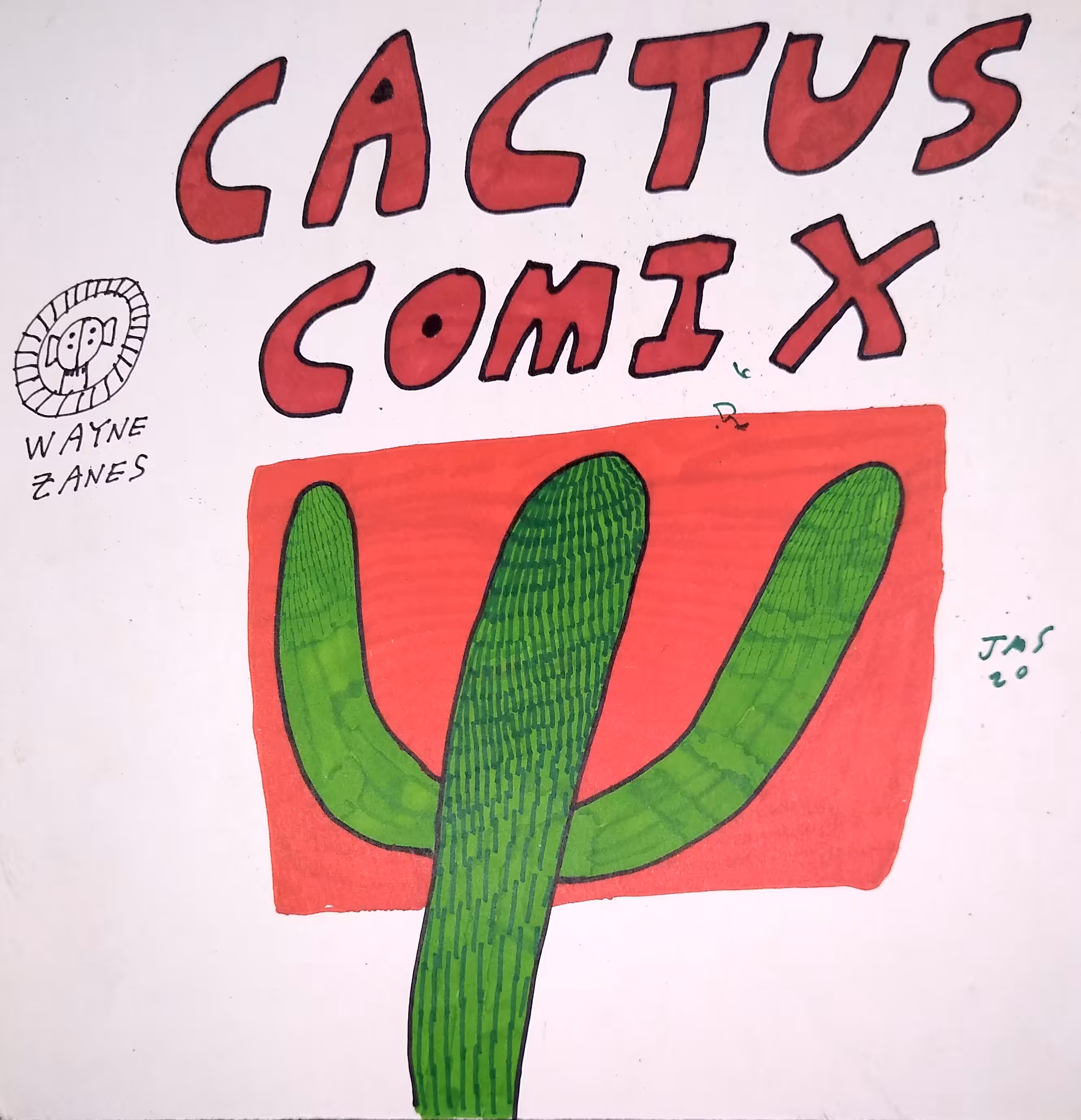 Cactus Comix - Jon Sarkin #046-BR