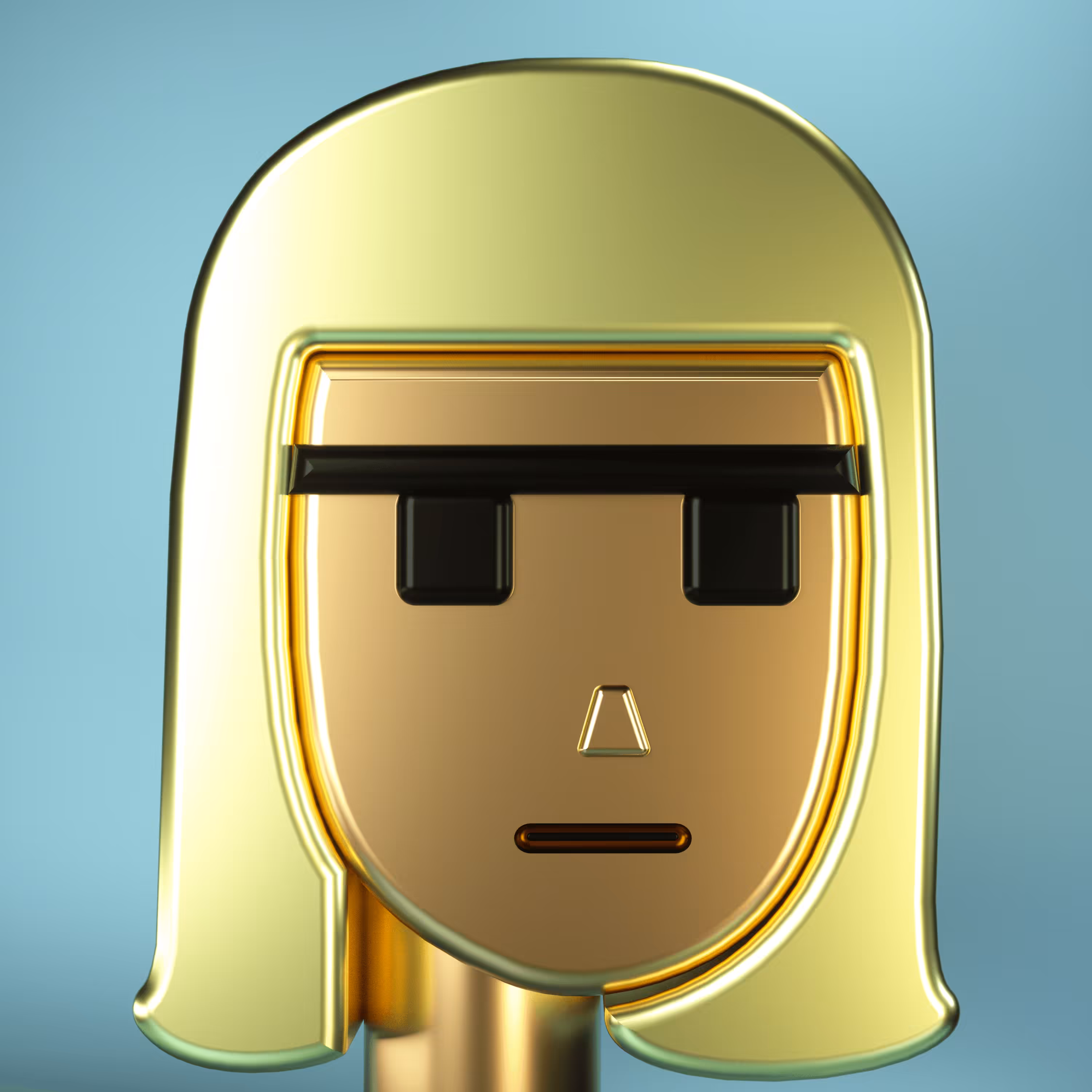 3D Chrome Punk #0358