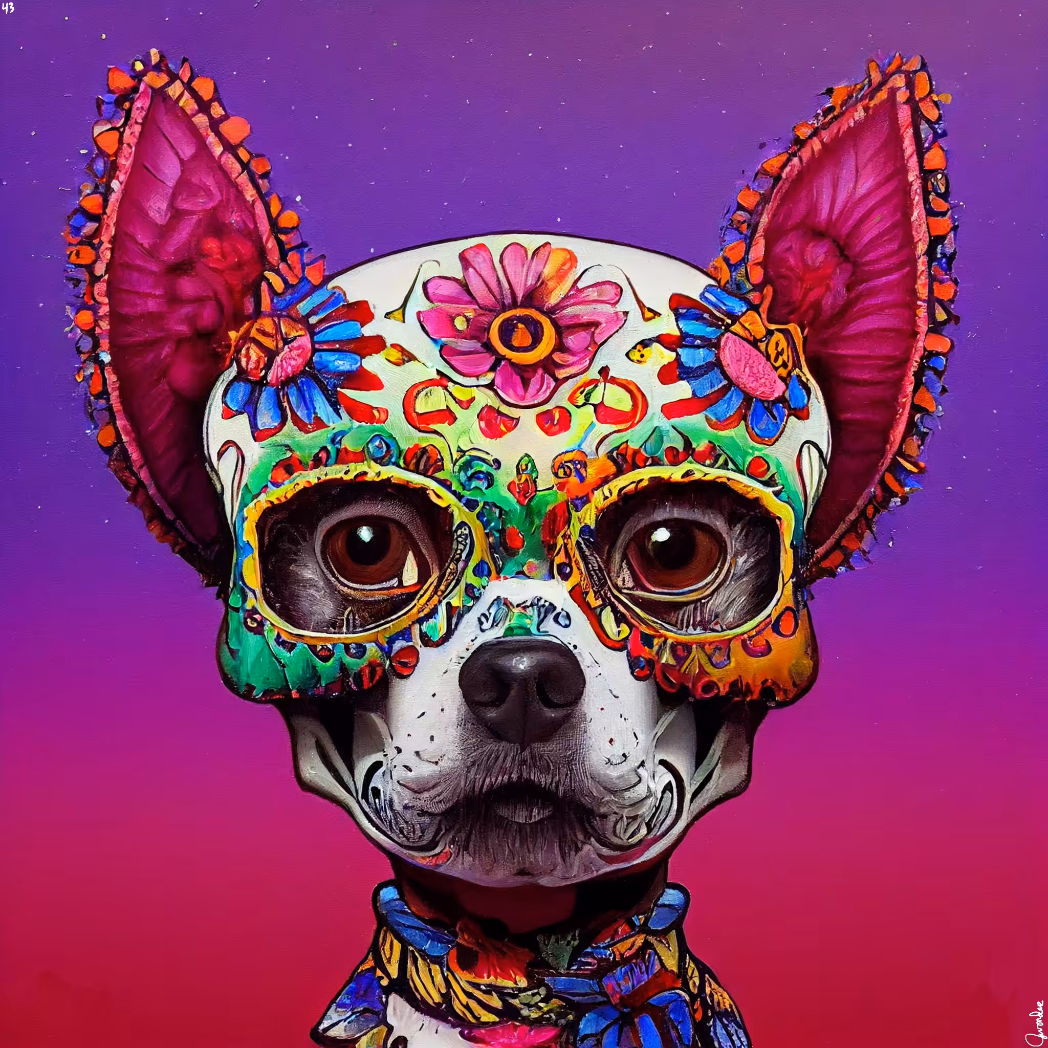 sugar skull #43