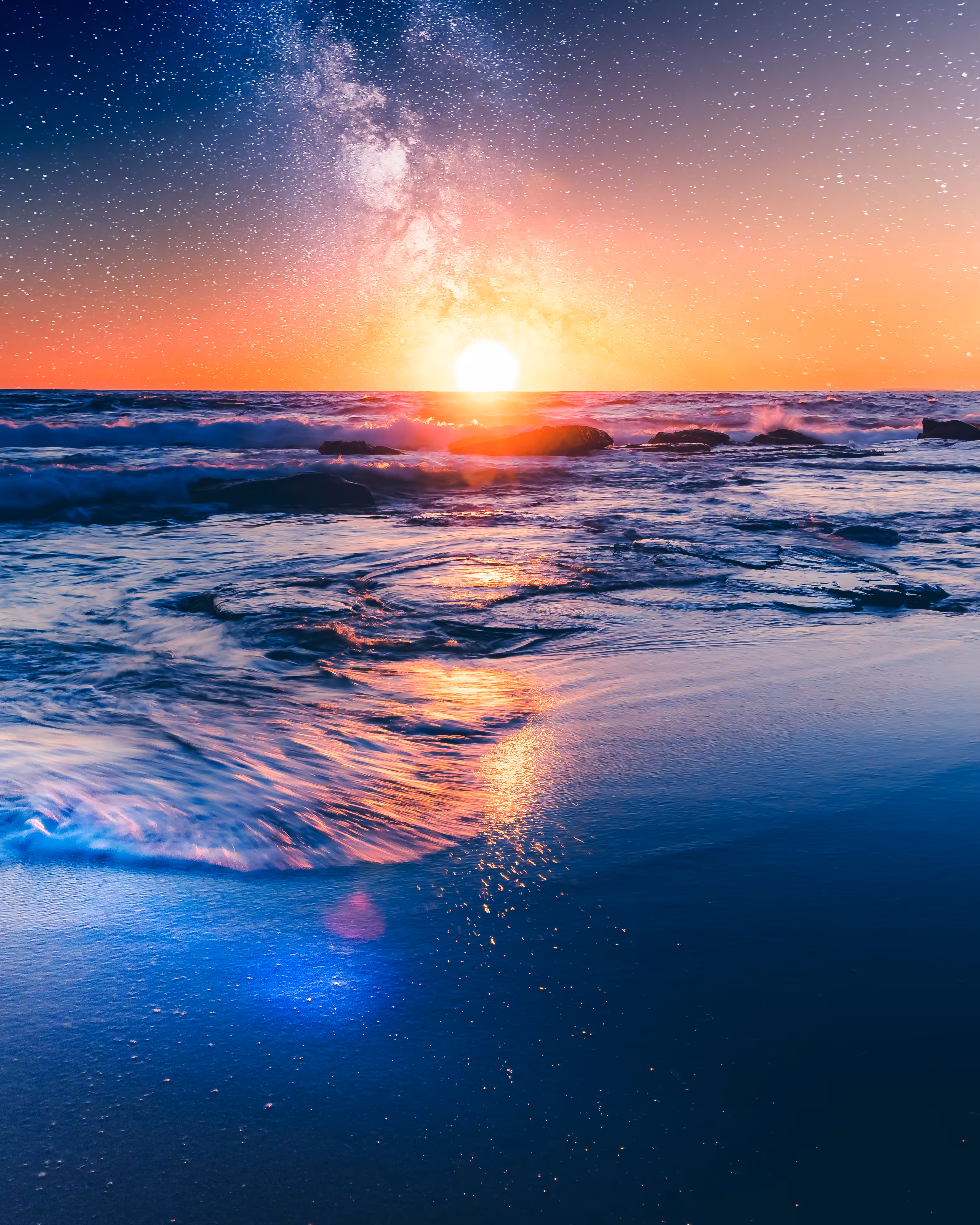 Into the blue hour