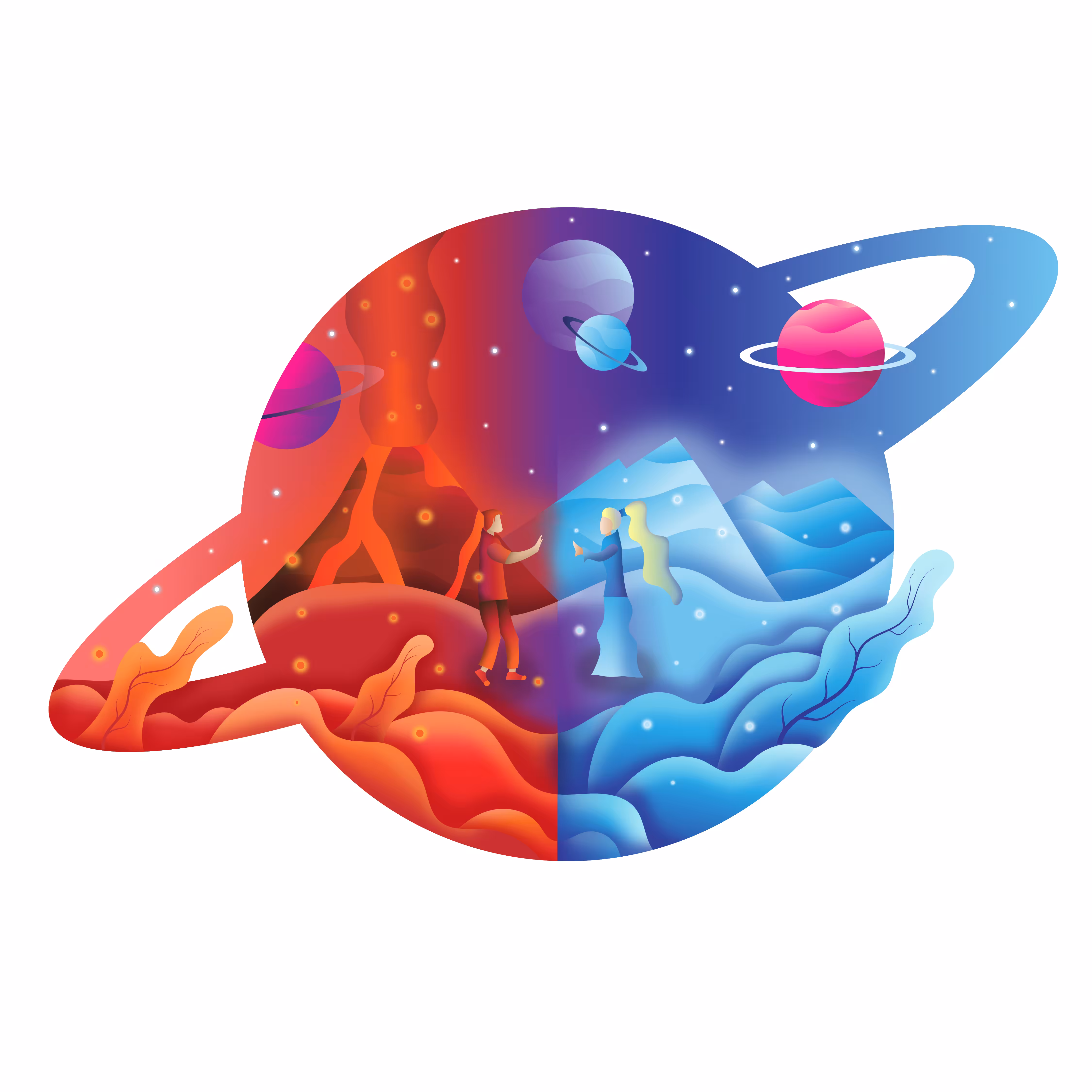 Mars vs Venus