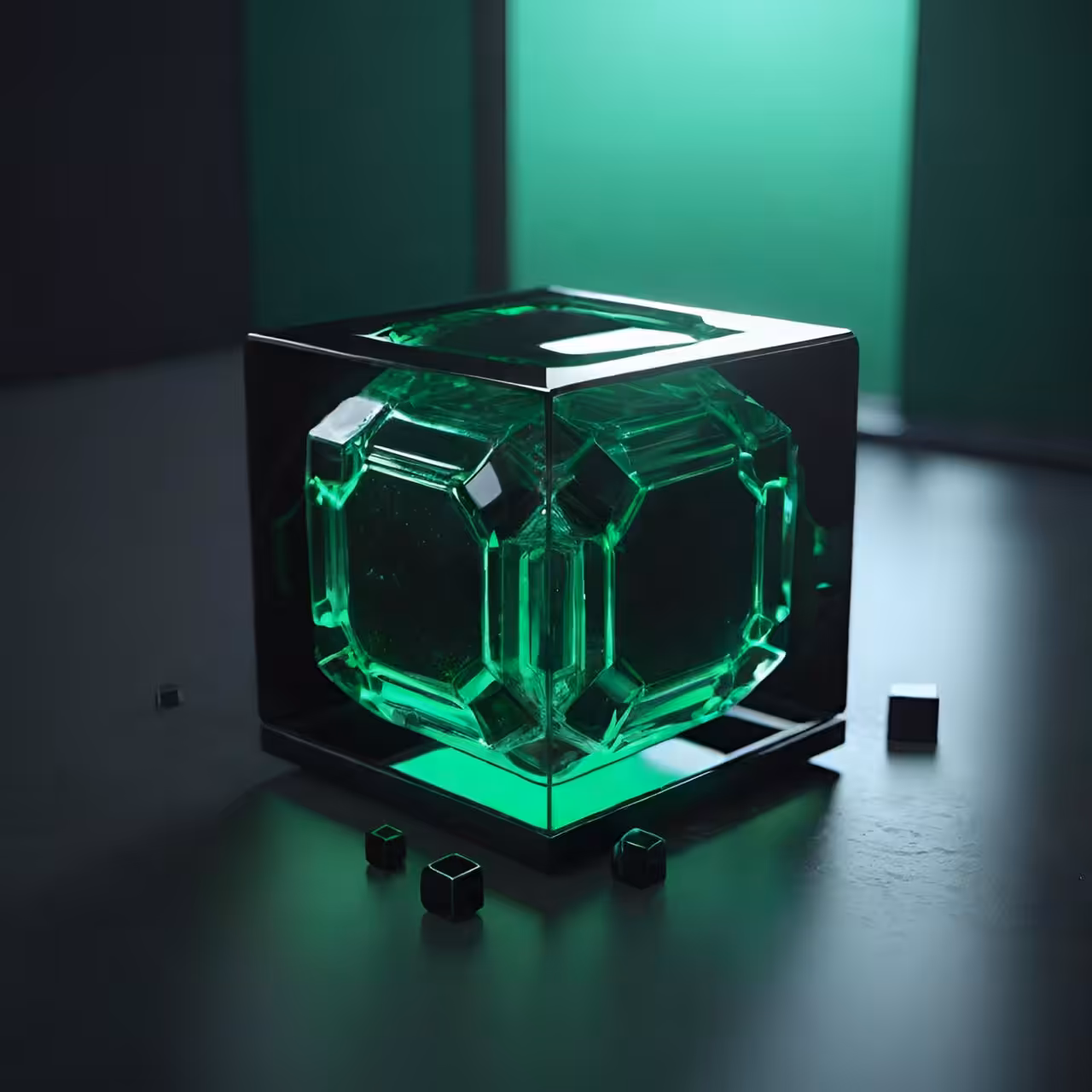 Green glass#3