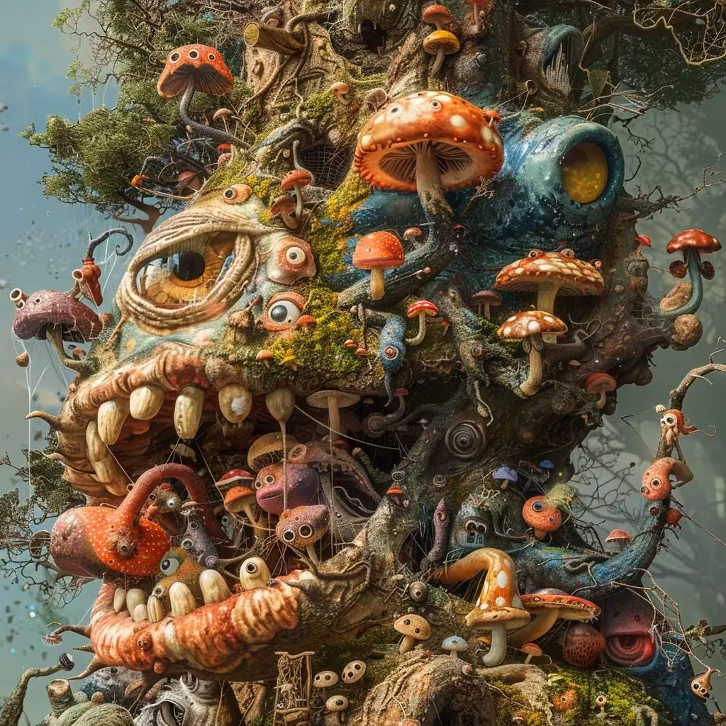 bcrandall805.eth on Objkt: The Monster Within