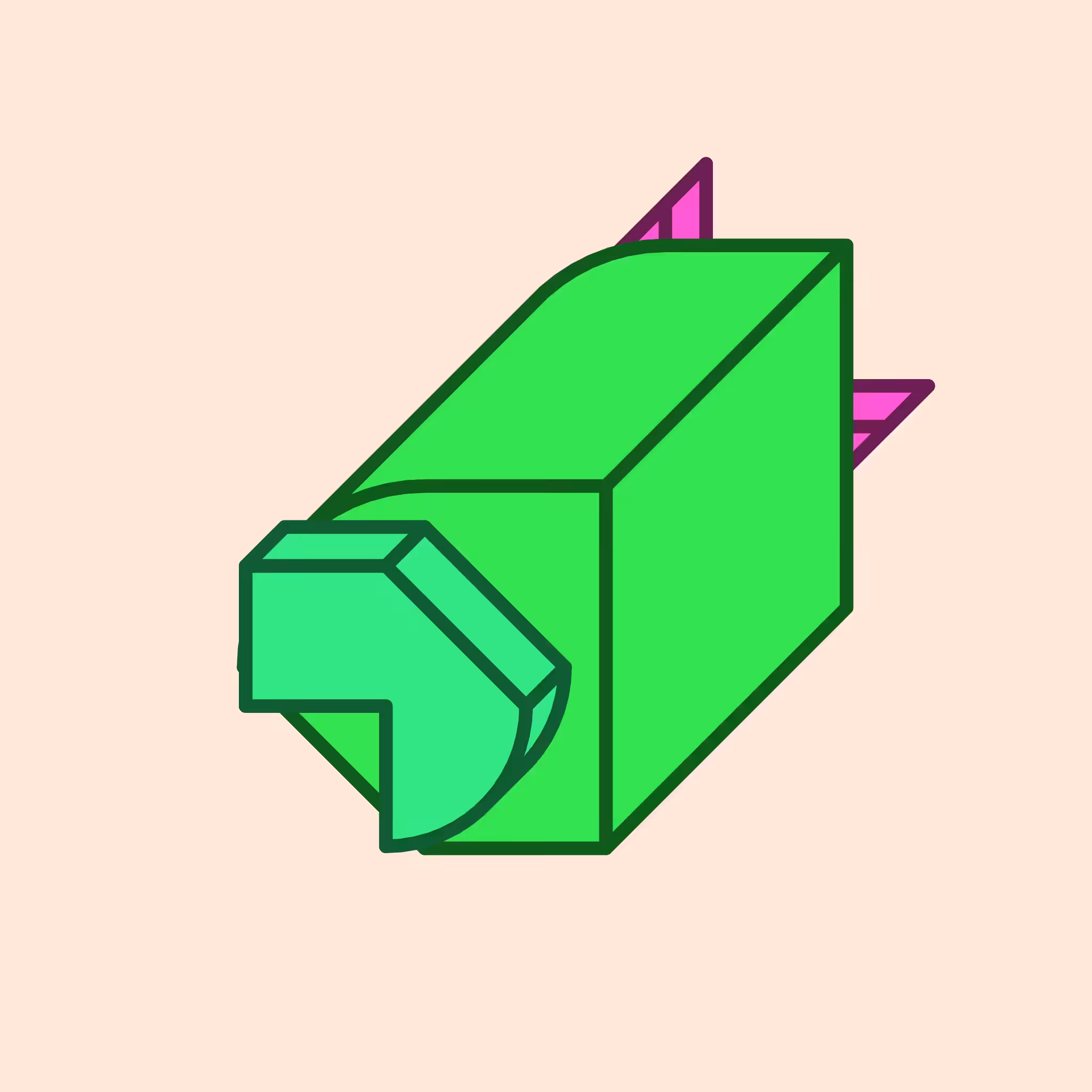 Calm shapes #1432