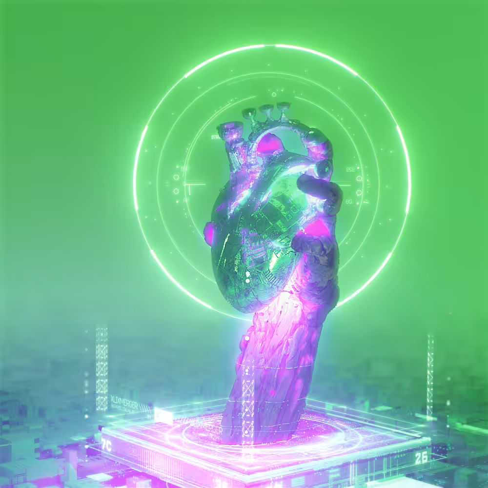 Real heart. XLIXmerger Collaboration 7/49.