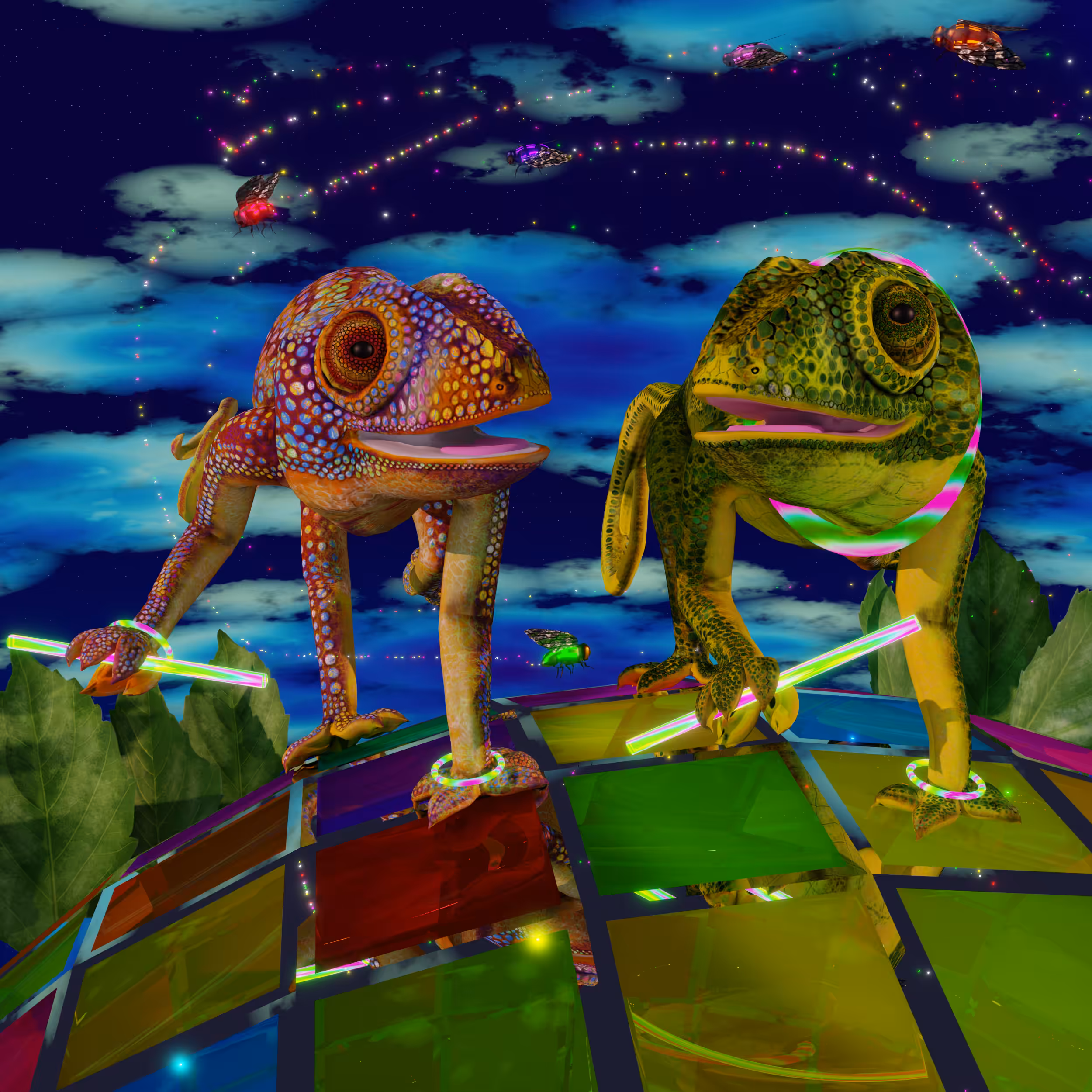 Chameleon Compadres #018