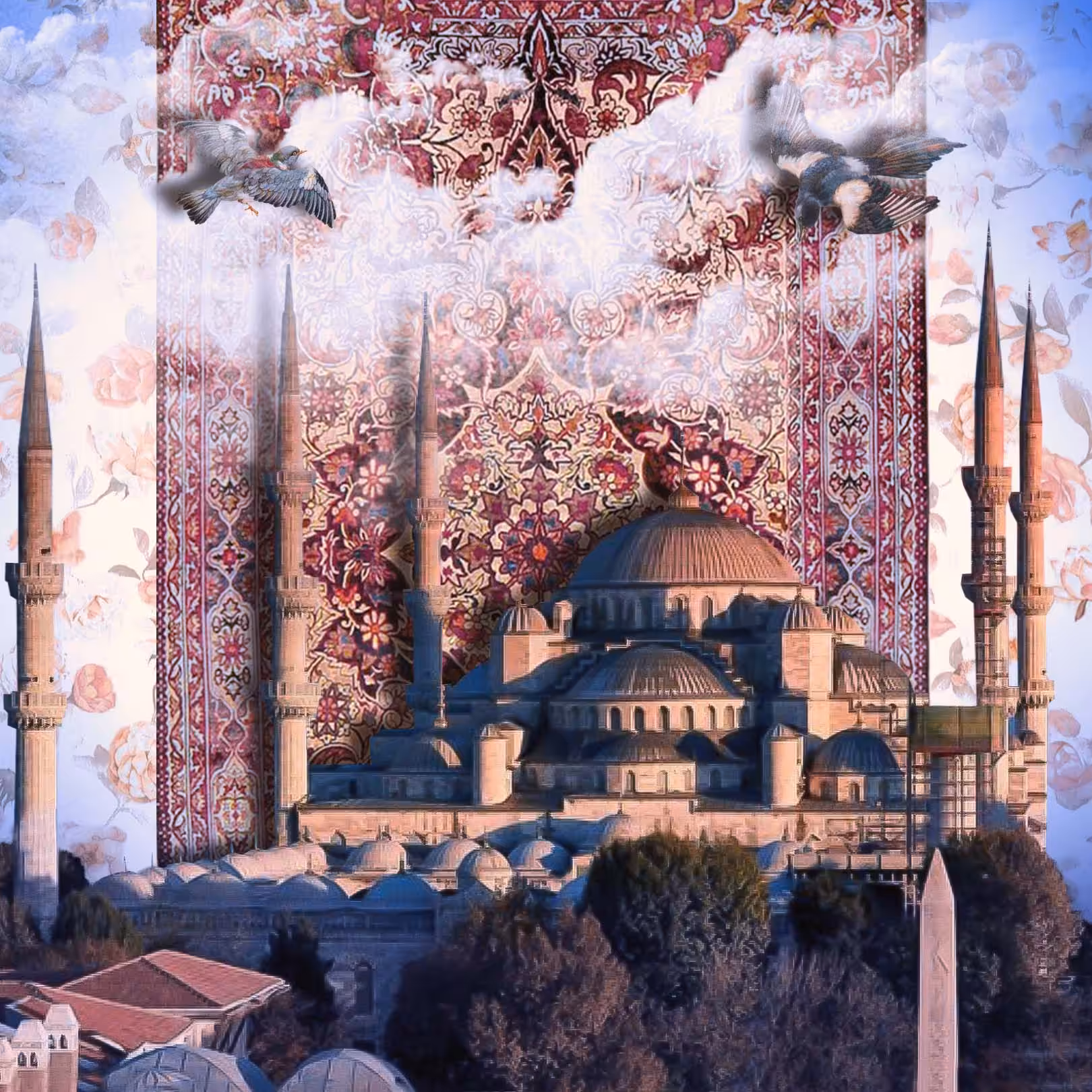 AC- Blue Rainbow above Blue Mosque