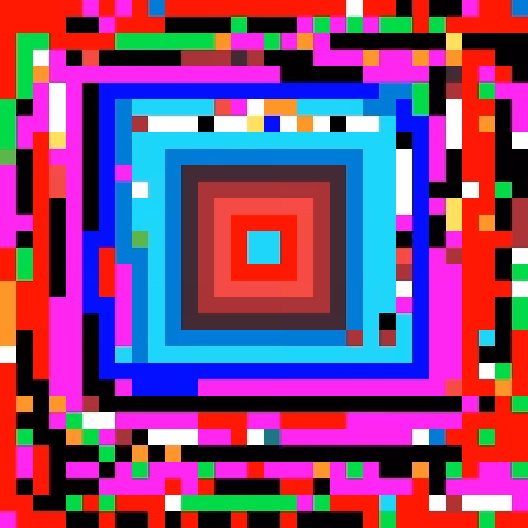When Pixels glitch together #2