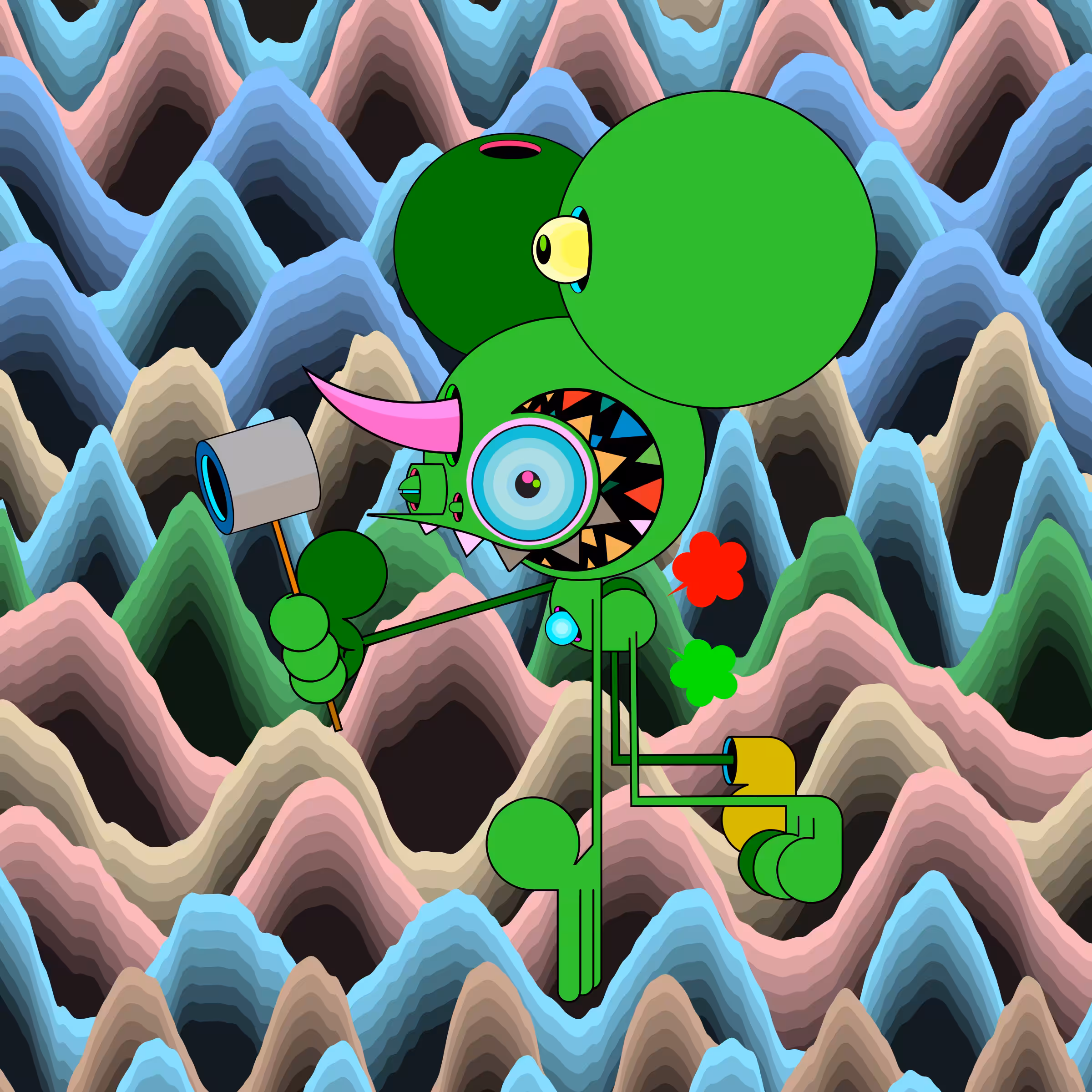 Neogen Space Monkeys #1447