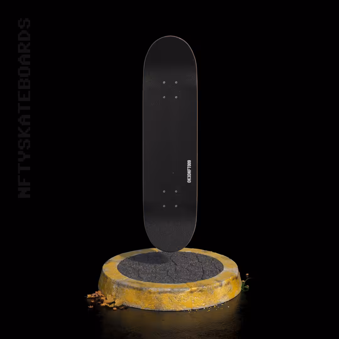 nftyskateboards NFT#009 - Telum "Spend your money"
