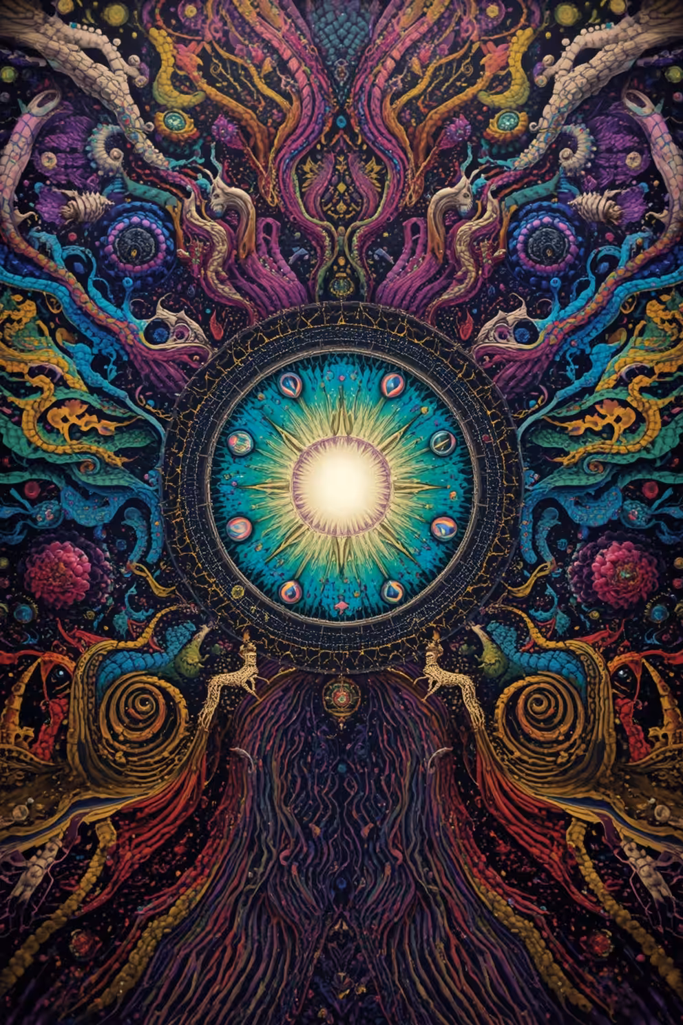Helena art: The sun is inside